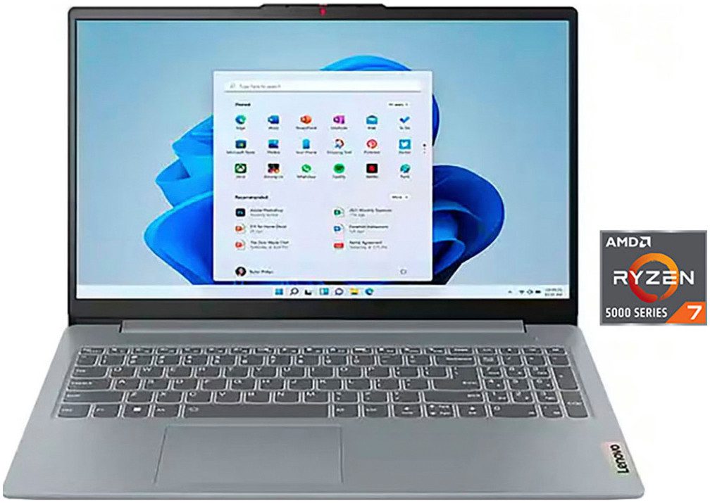 Lenovo IdeaPad Slim 3 15ABR8 Notebook (39,6 cm/15,6 Zoll, AMD Ryzen 7 5825U, Radeon Graphics, 1000 GB SSD)