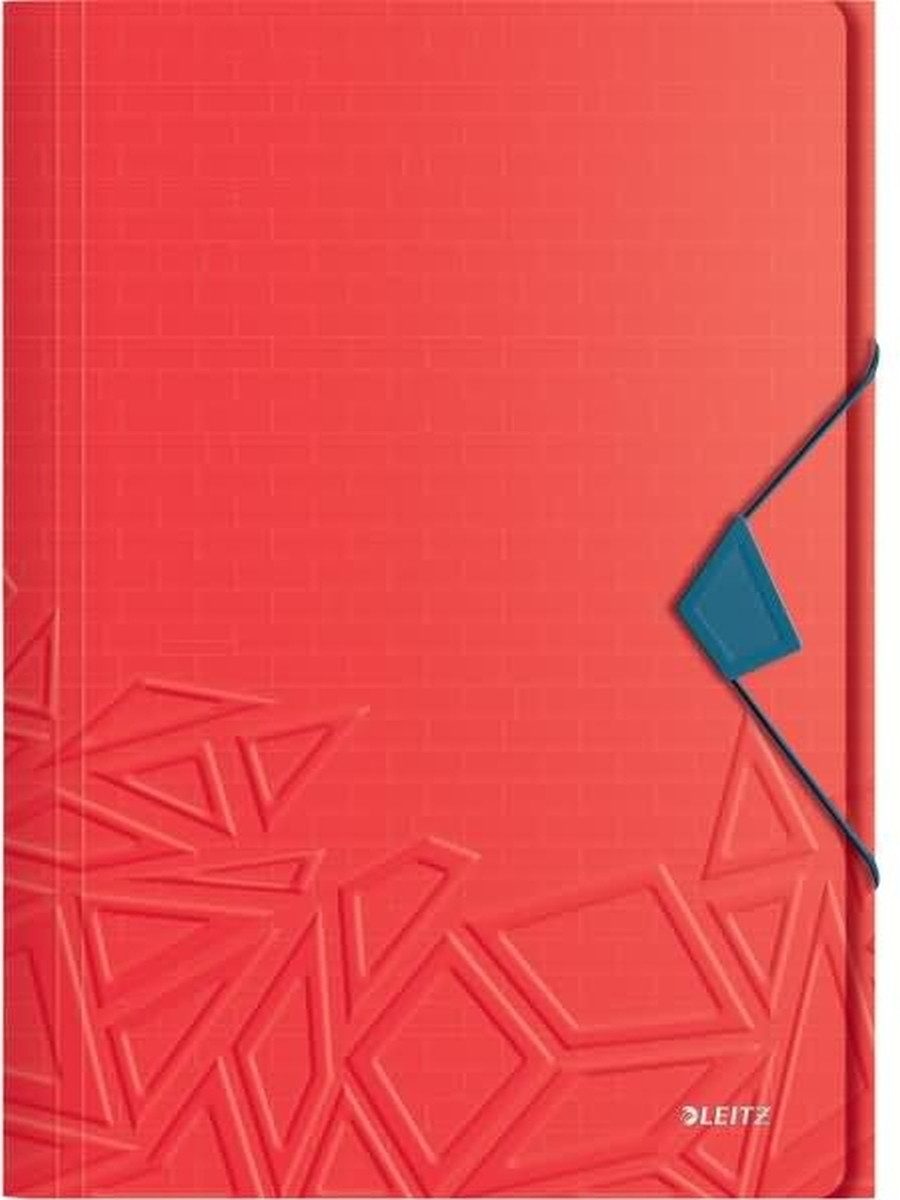 STAEDTLER 313-7 Eckspannermappe, DIN A4, Rot, Aus PP