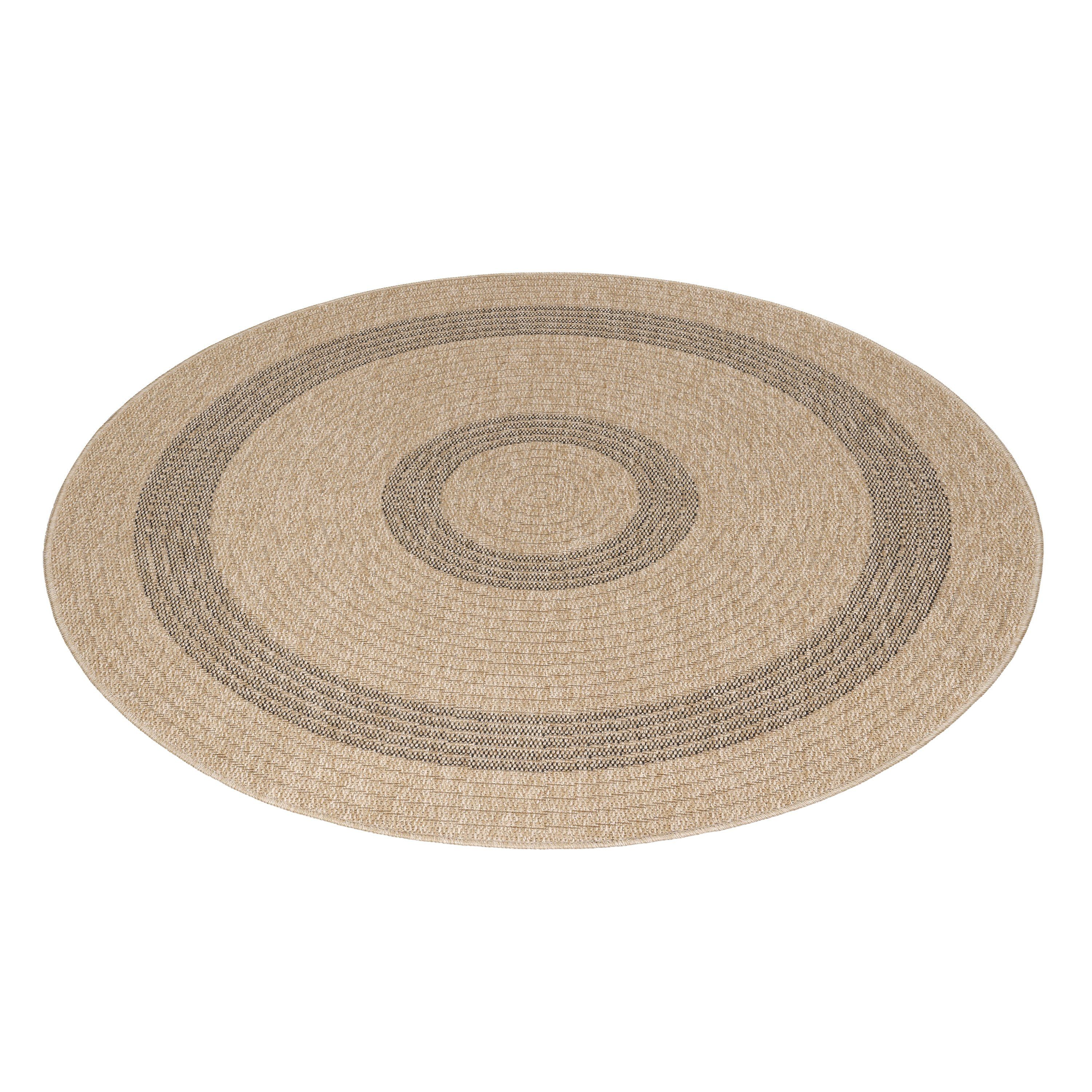 Ayyildiz Teppiche Outdoorteppich COMILLA 0886, rund, günstig online kaufen