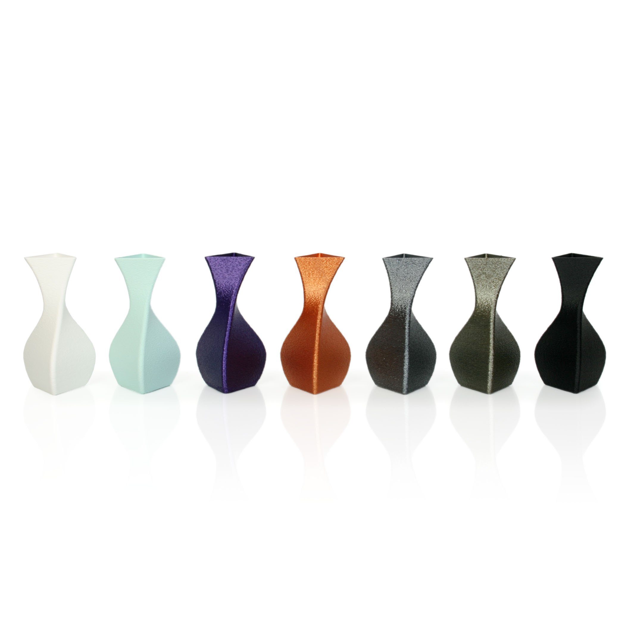 Dekorative nachwachsenden Vase Designer aus Rohstoffen; bruchsicher Kreative wasserdicht Feder Dekovase Bio-Kunststoff, & Violet – Blumenvase aus