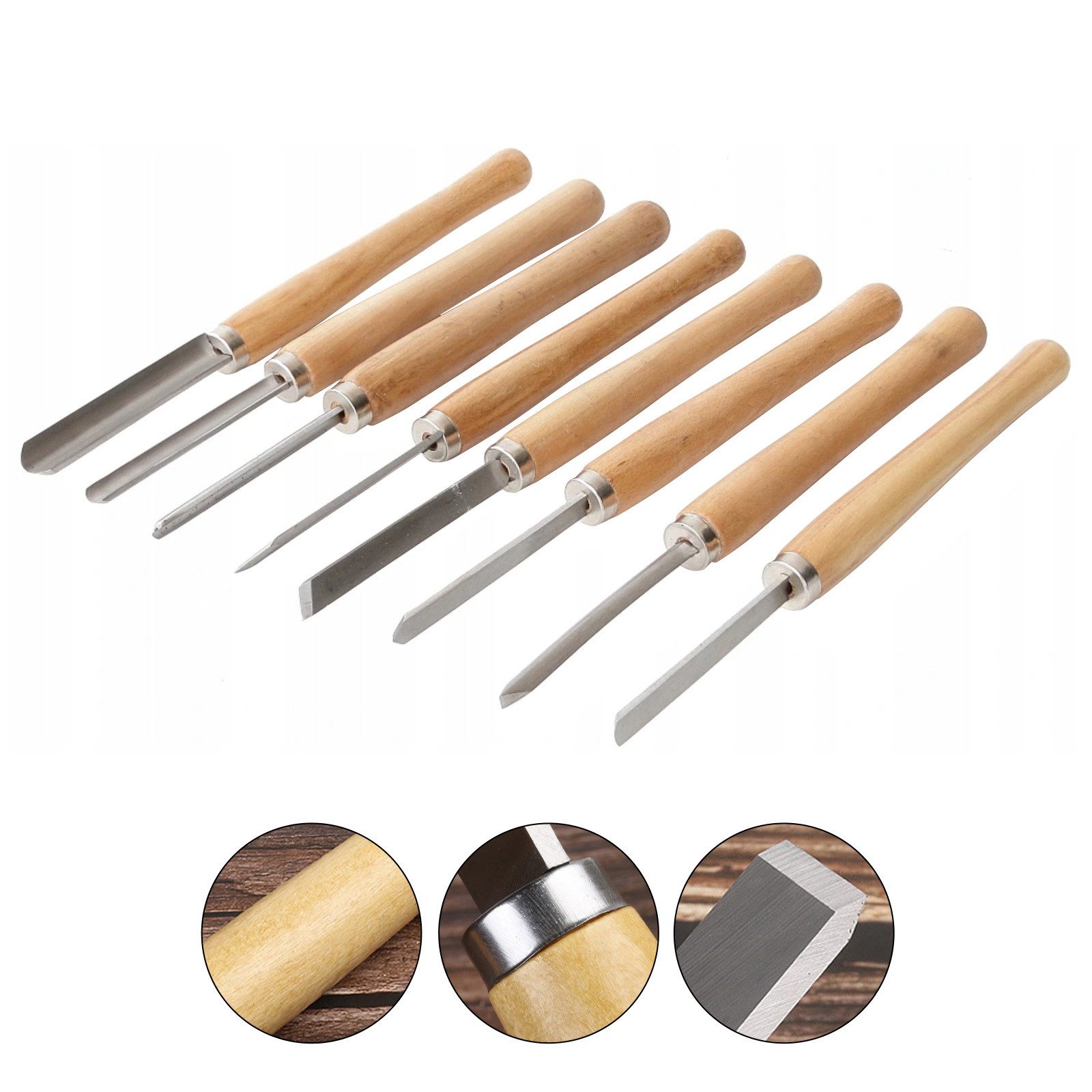 REDOM Drechselbank 8-teiliges Holzschnitzwerkzeug Set Kunsthandwerk Werkzeu günstig online kaufen