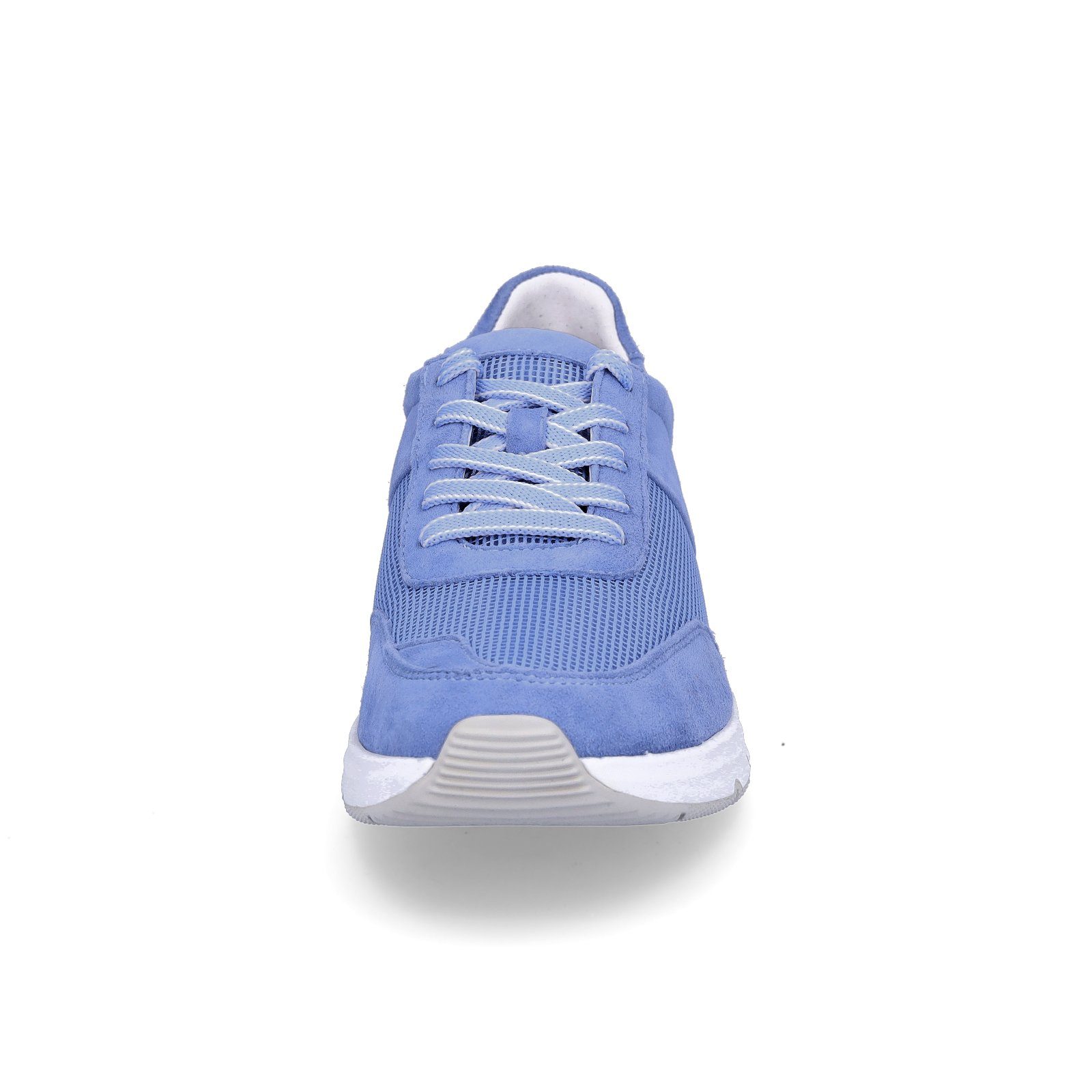 16) blau / arktis Blau Leder Sneaker Gabor Damen Sneaker Rollingsoft (arktis Gabor