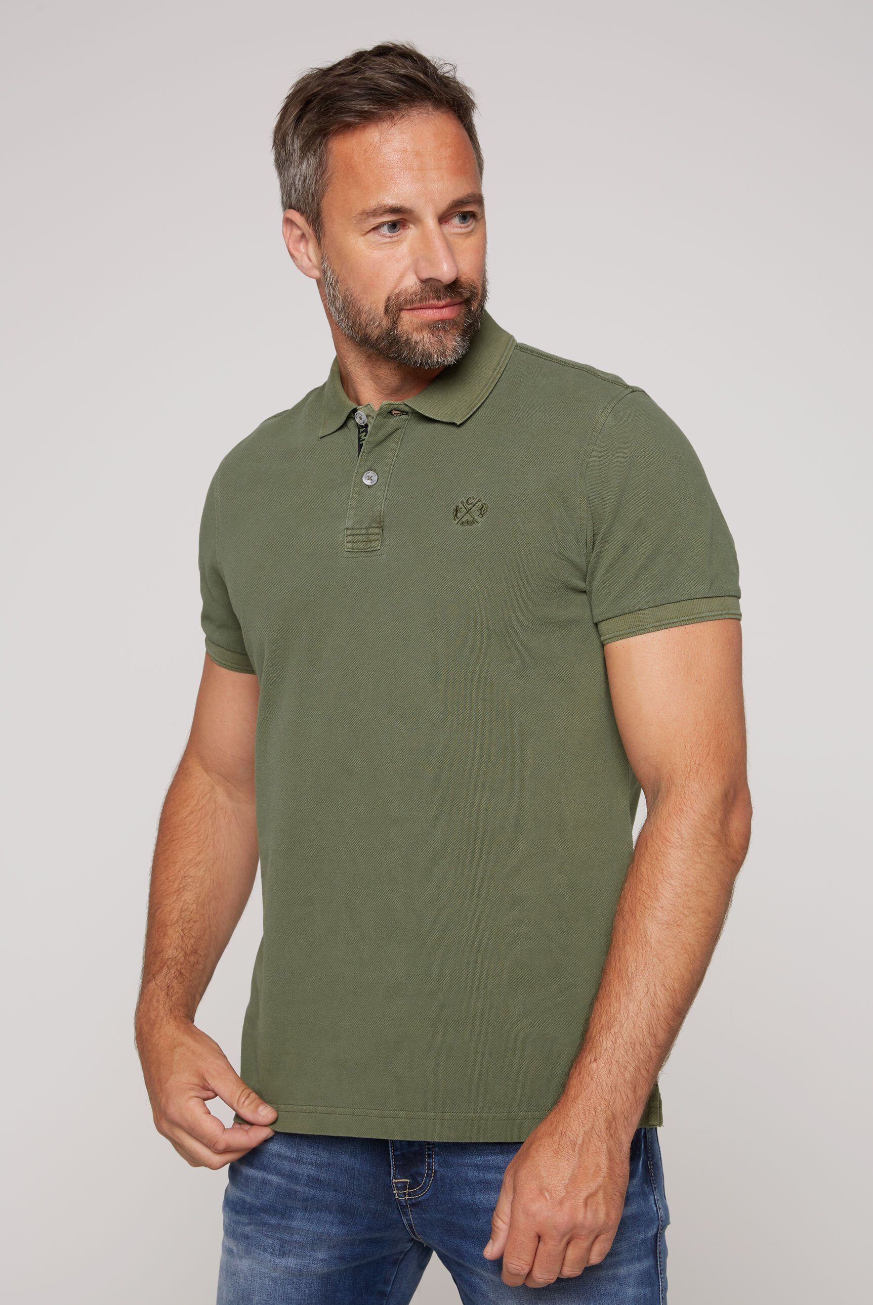 CAMP DAVID Poloshirt aus Baumwolle