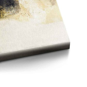 DOTCOMCANVAS® Leinwandbild Inner Landscape, Leinwandbild weiß beige moderne abstrakte Kunst Druck Wandbild