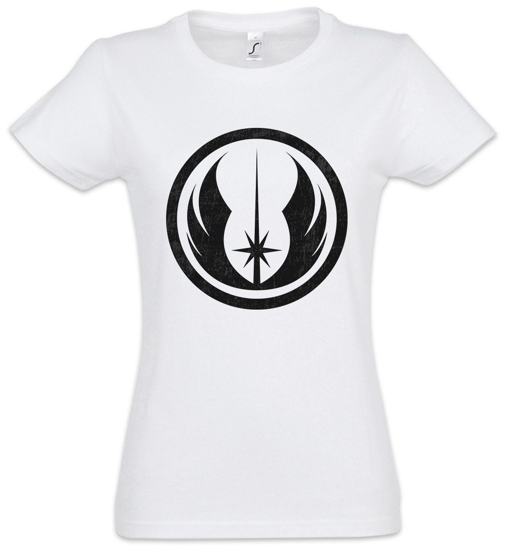 Urban Backwoods Print-Shirt New Order Logo II Damen T-Shirt Wars Rebels Krieg Rebellion Star Jedi (1-tlg) Sterne Alliance Der Flag