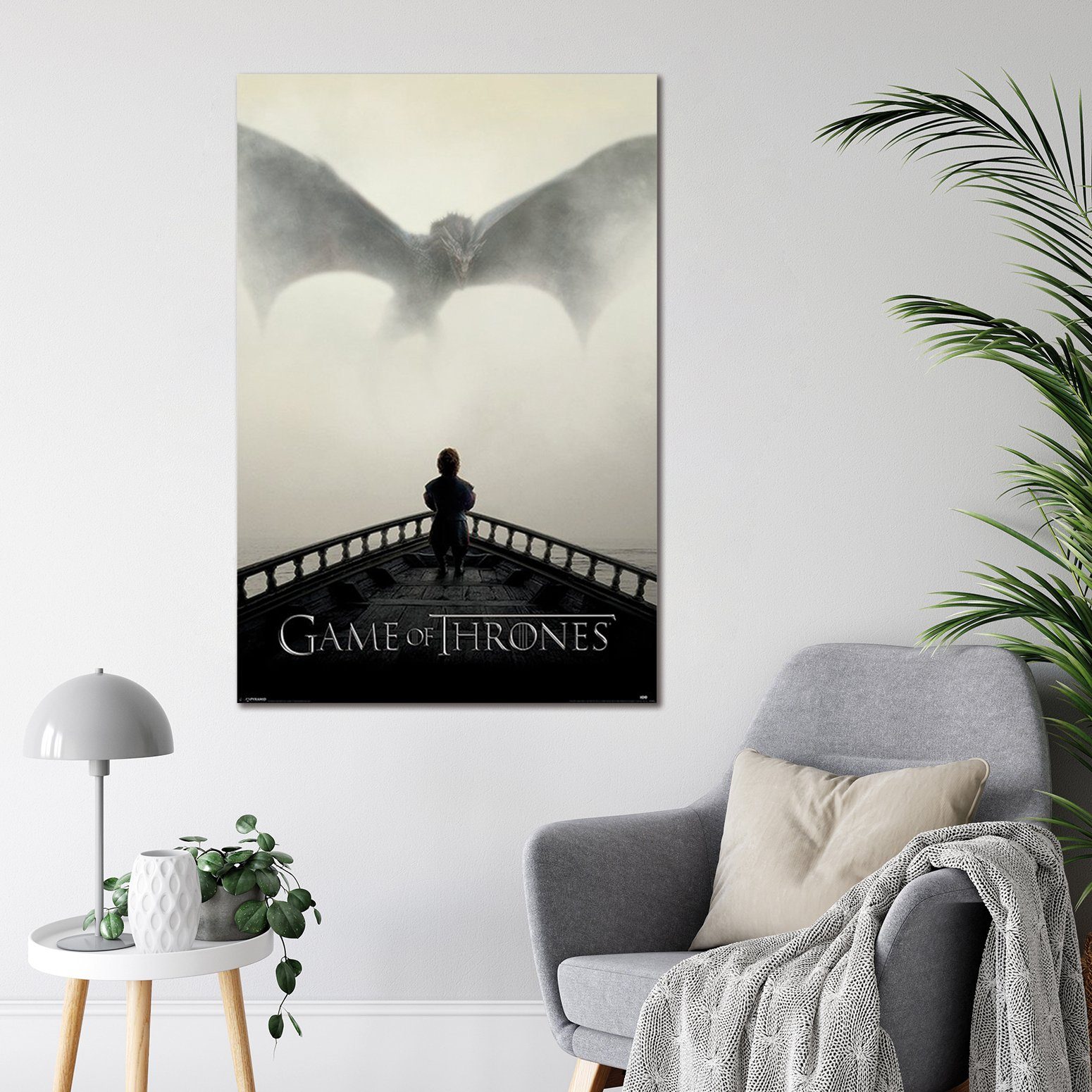PYRAMID Poster Game of Thrones Poster A Lion & A Dragon 61 x 91,5 cm