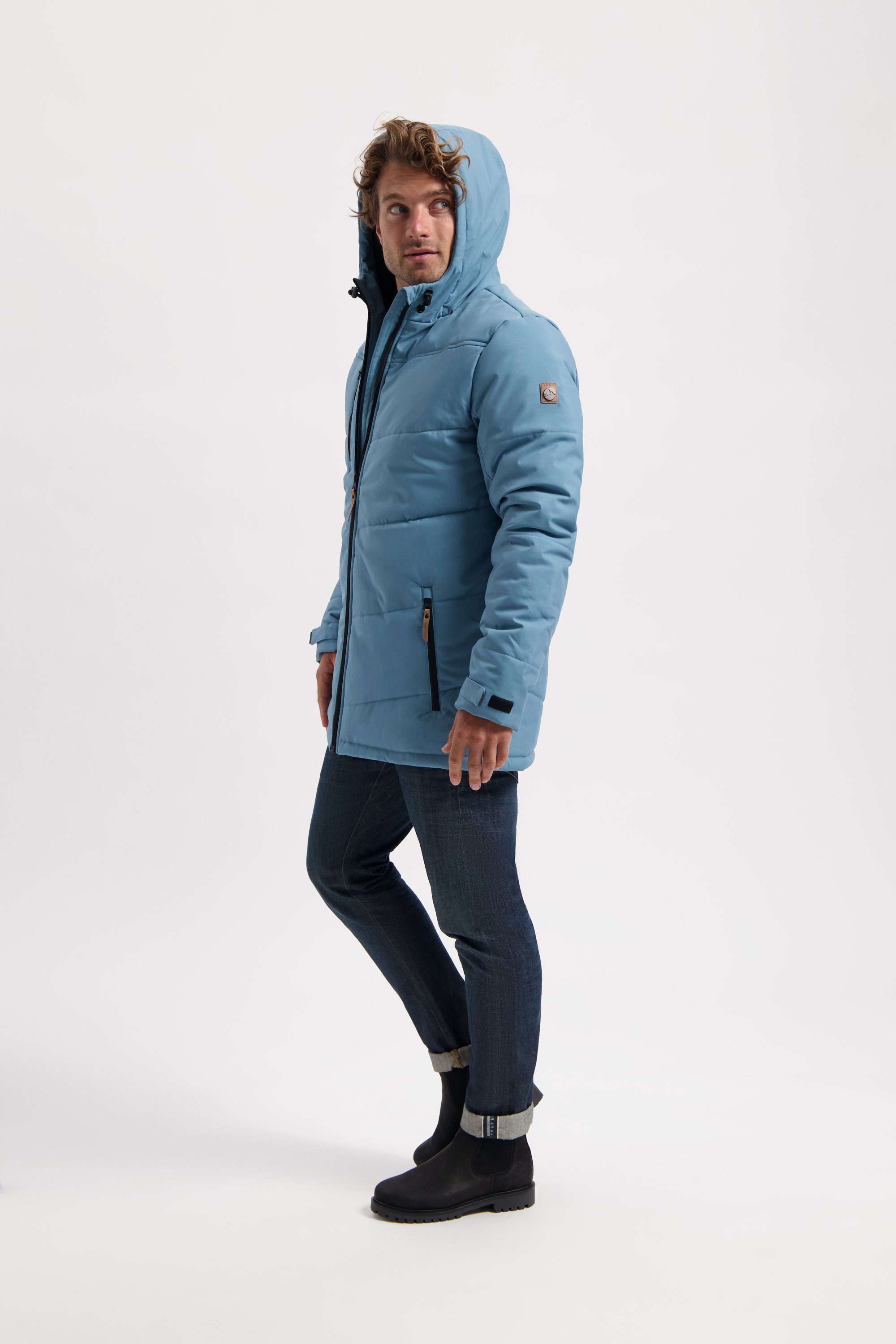 Travelin' winddicht Men Outdoorjacke Blau Jack Guss