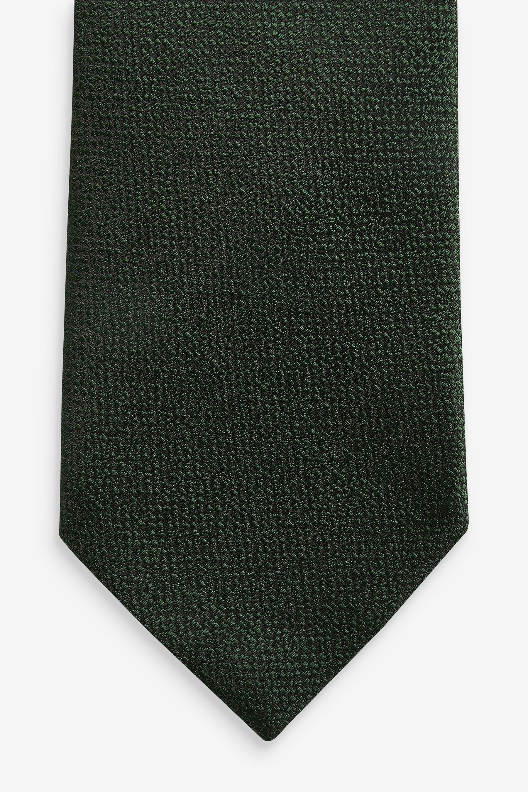 Next Krawatte Signature-Krawatte, hergestellt in Italien (1-St) Forest Green