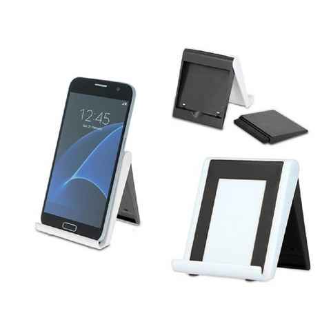 cofi1453 Mini Portabler Handy Halter Büro Tisch Ständer Halterung Multi Winkel Smartphone-Halterung