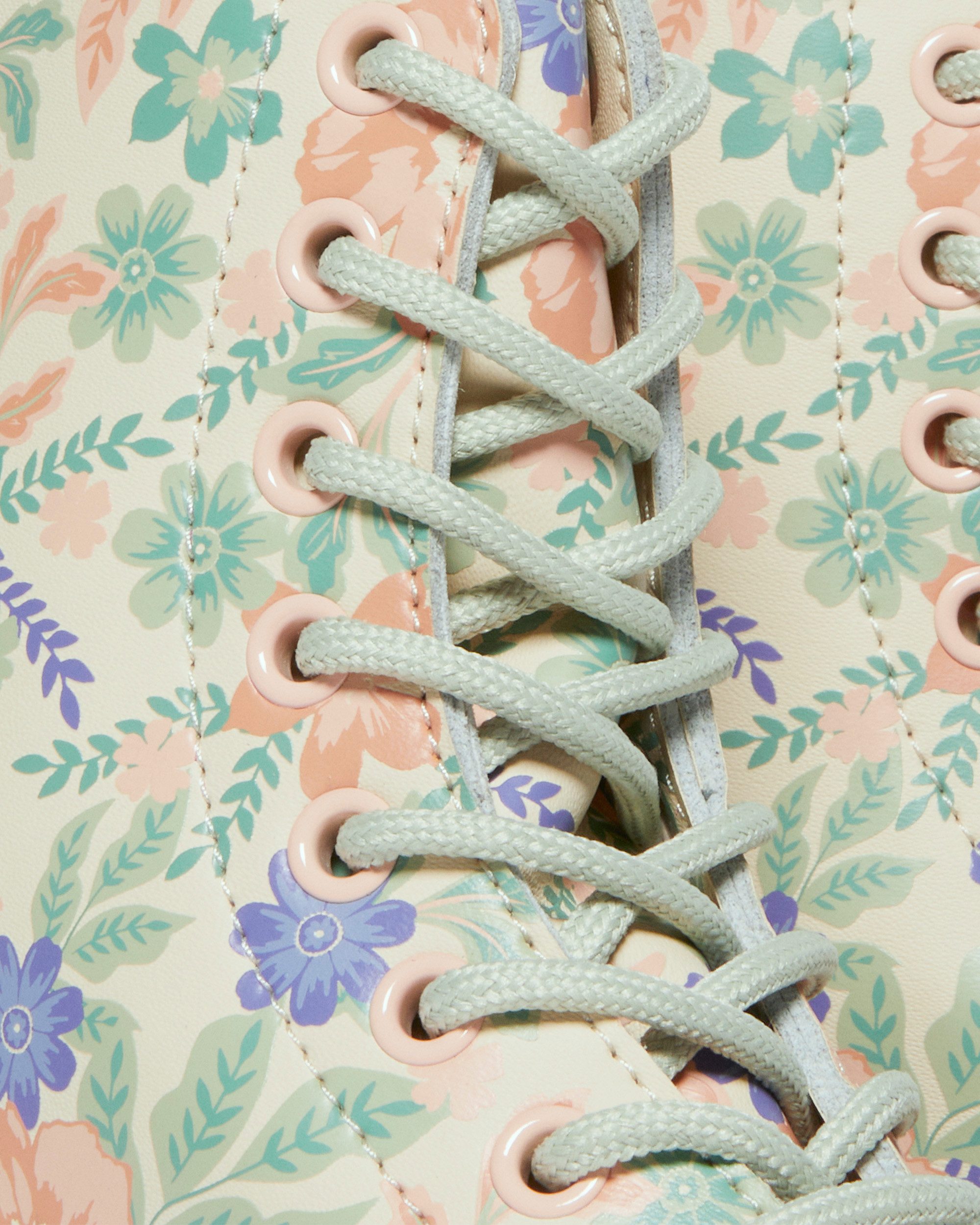 DR. MARTENS 1460 Pascal Schnürboots, Boots mit Blumenprint