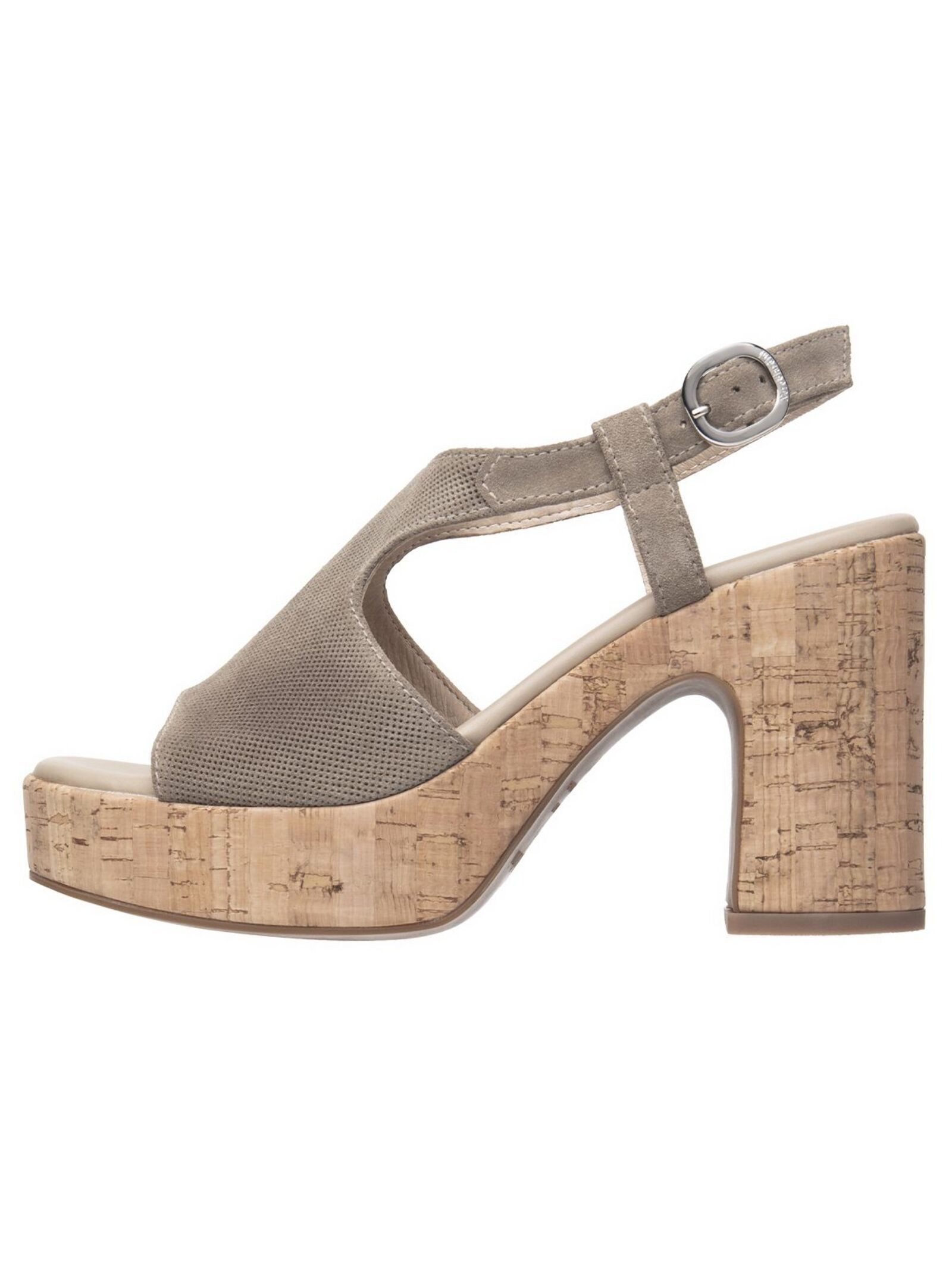 Nero Giardini Sandalen Veloursleder High-Heel-Sandalette günstig online kaufen