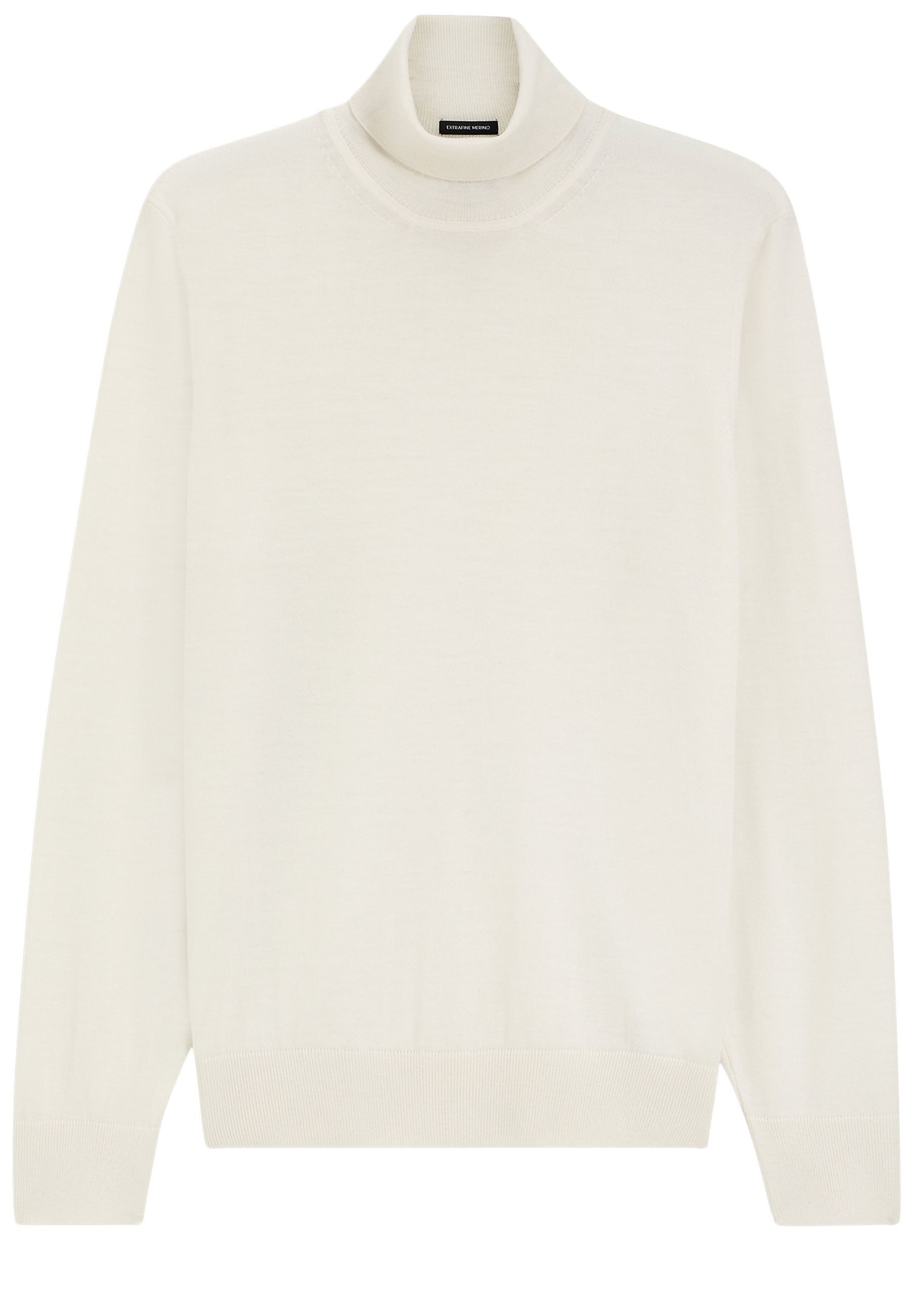 BOSS Strickpullover Musso aus Merinowolle (1-tlg)