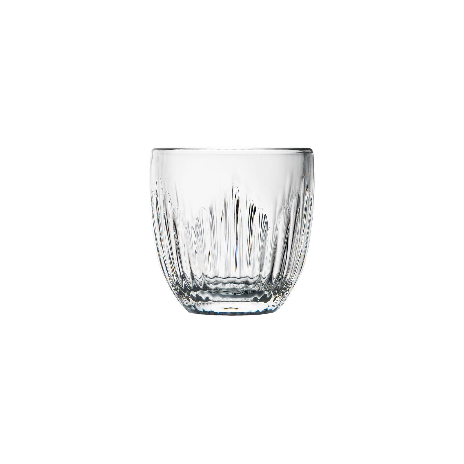 La Rochere Espressoglas Facetten Espressogläser 100 ml 4er Set, 4-tlg., Glas