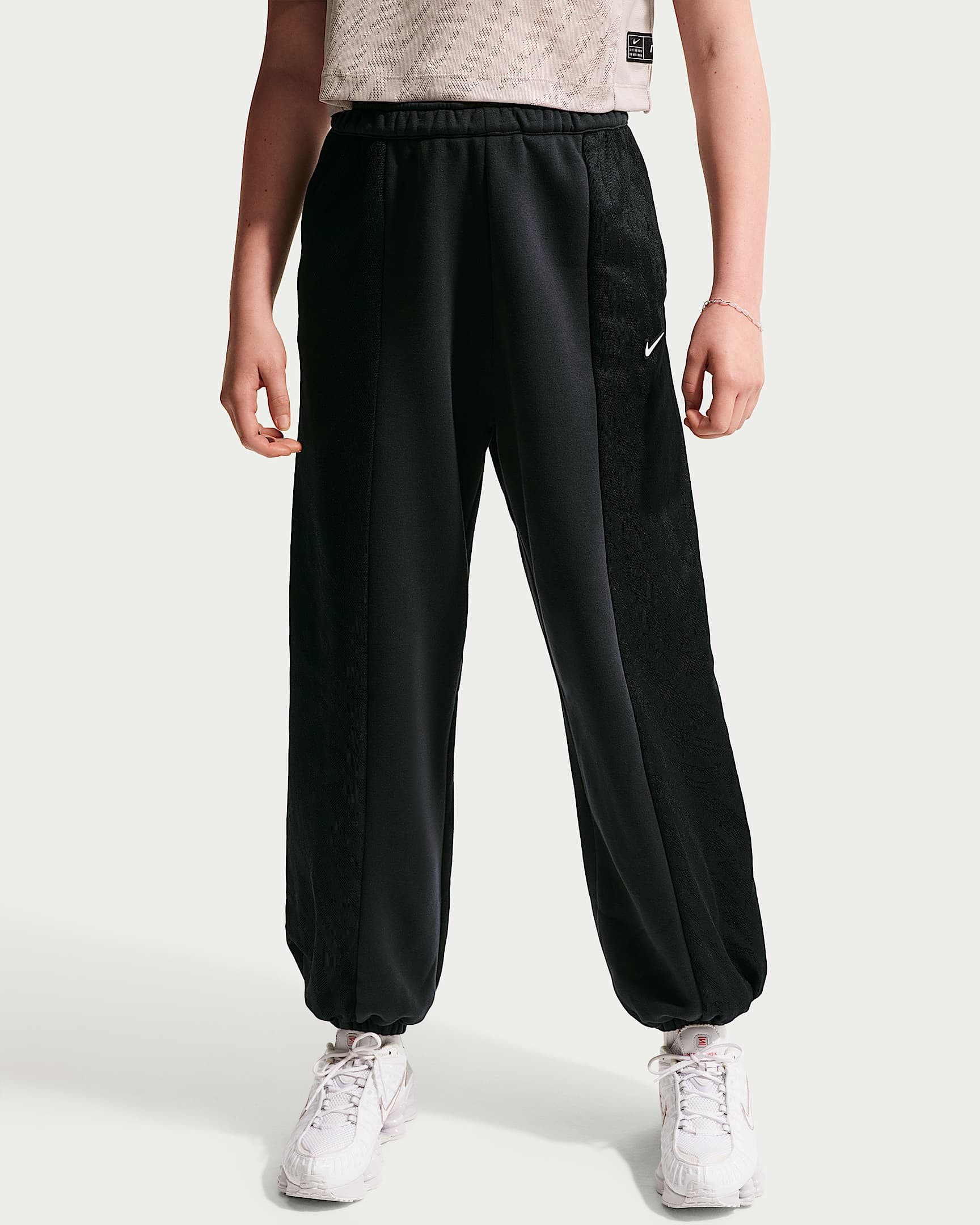 Nike Sportswear Jogginghose Nike Sportswear Big Kids' (Girls) Fleece Pants Für Kinder und Jugendliche