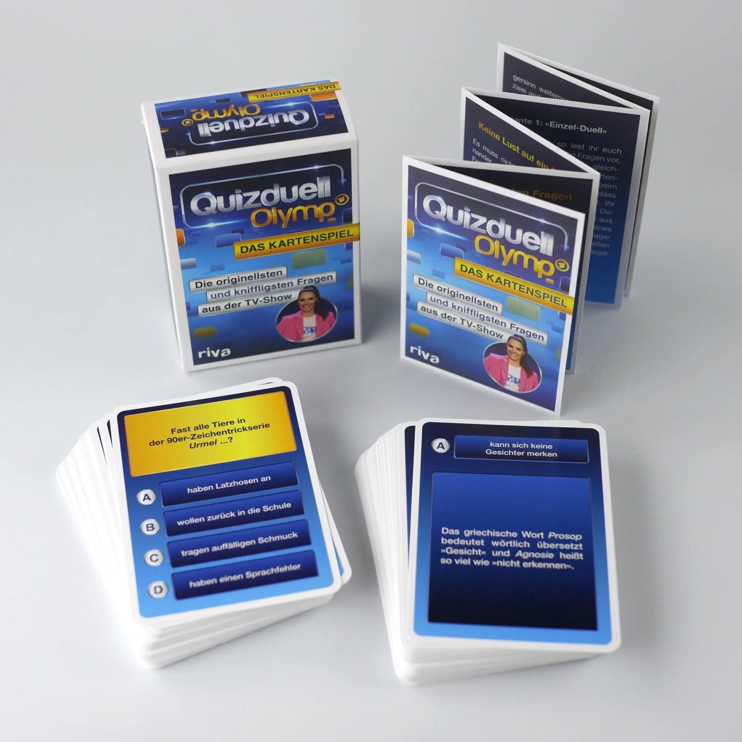 Riva Spiel Quizduell Olymp - Das Kartenspiel