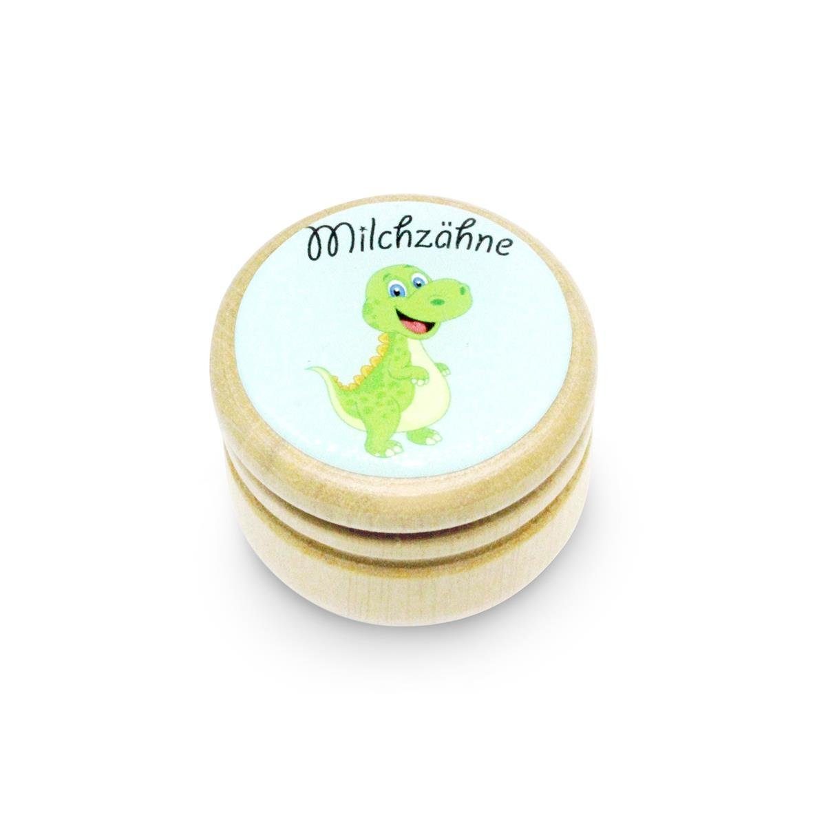 GICO Zahndose Milchzahndose Zahndose Milchzähne Holz 44 mm Dino - 7014, e für Jungen und Mädchen