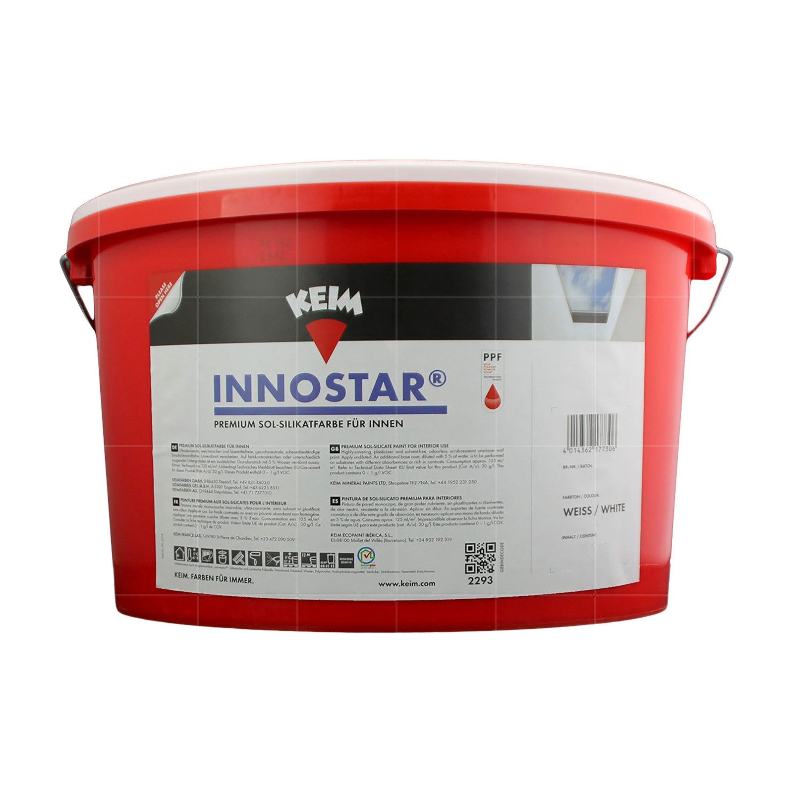 KEIMFARBEN GMBH Wand- und Deckenfarbe Keim Innostar 12,5 LTR