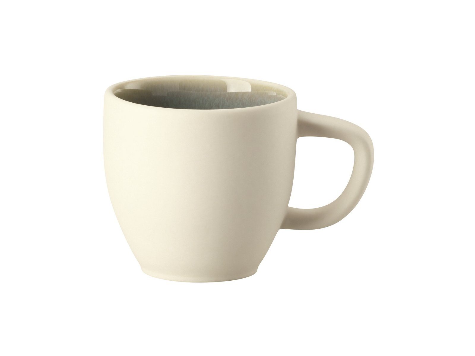 Rosenthal Espressotasse Junto Aquamarine Espresso-Obertasse 0,09 l, Keramik, Tassen