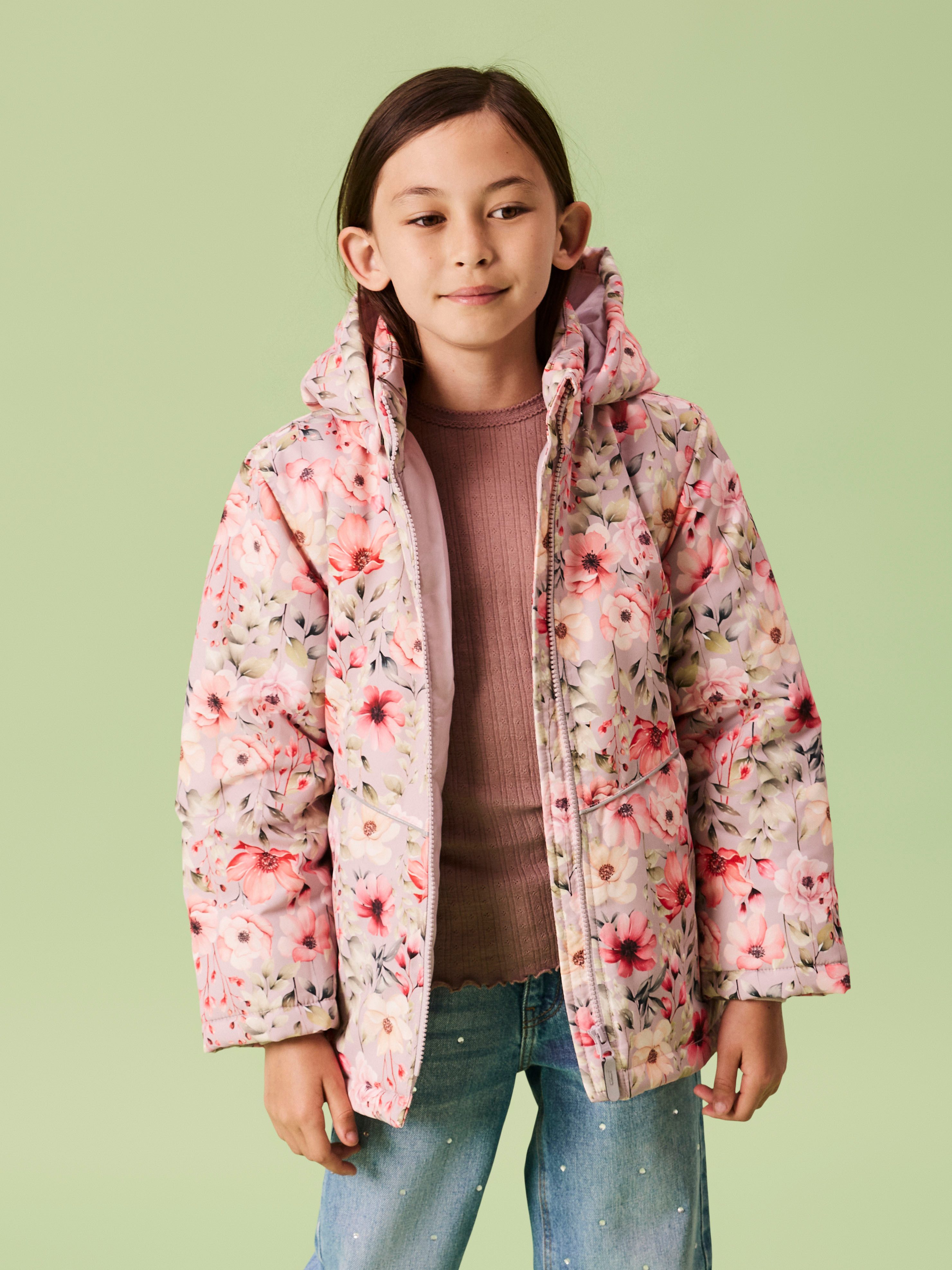 Name It Outdoorjacke NKFMAXI PA JACKET AOP NOOS