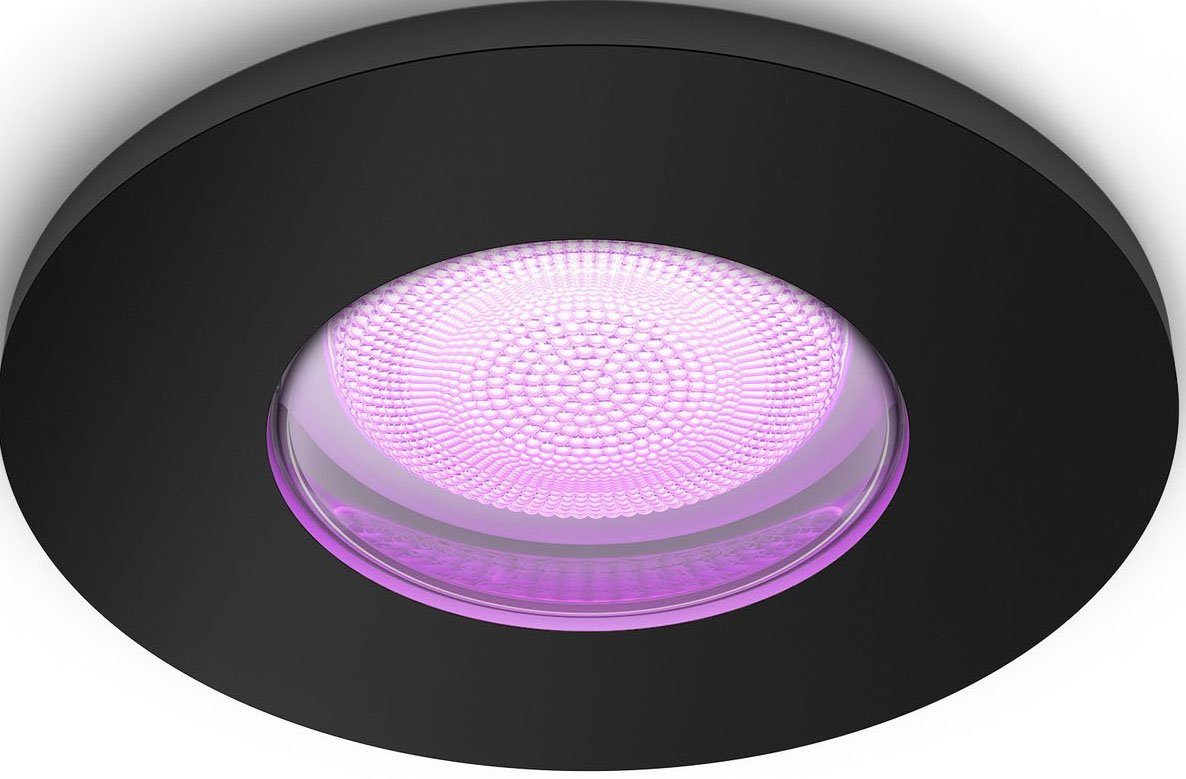 Philips Hue LED Deckenspot Xamento, Bluetooth, Leuchtmittel wechselbar,  warmweiß - kaltweiß, Bluetooth Steuerung, Dank IP44 Standard besonders  geeignet für Badezimmer