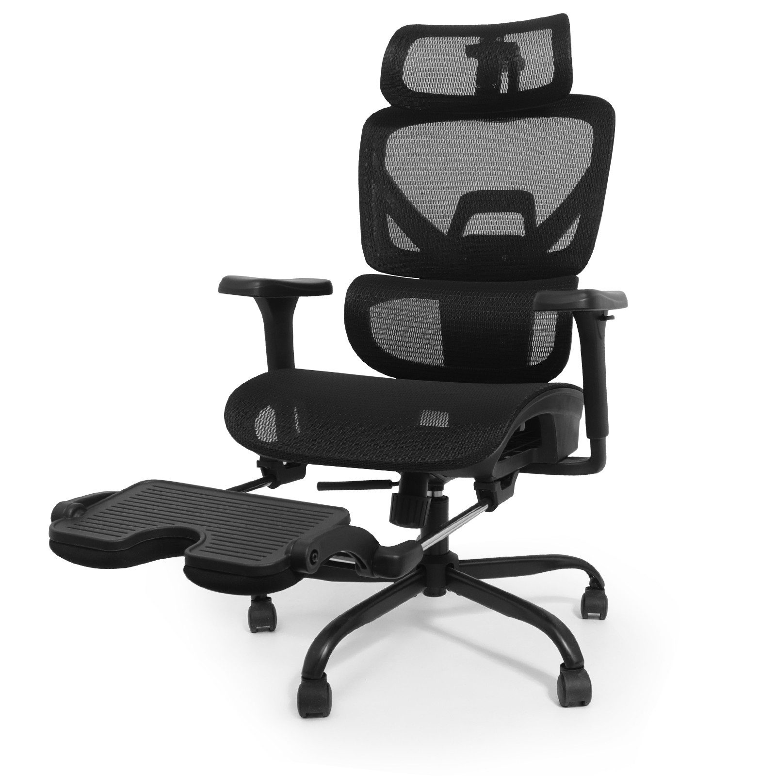 Puluomis Bürostuhl Bürostuhl ergonomisch mit Fußstütze, günstig online kaufen