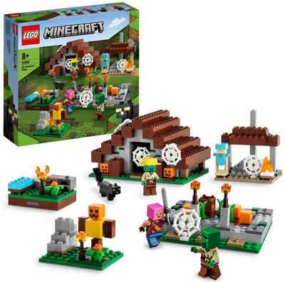 LEGO® Konstruktionsspielsteine »Das verlassene Dorf (21190), LEGO® Minecraft«, (422 St), Made in Europe