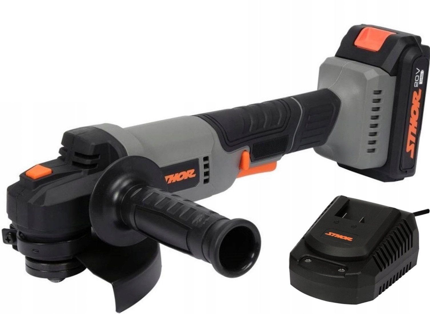 Akku-Winkelschleifer Akku Winkelschleifer 20V, 125mm, 8000 min⁻¹ (1xAkku 2Ah+Ladegerät)
