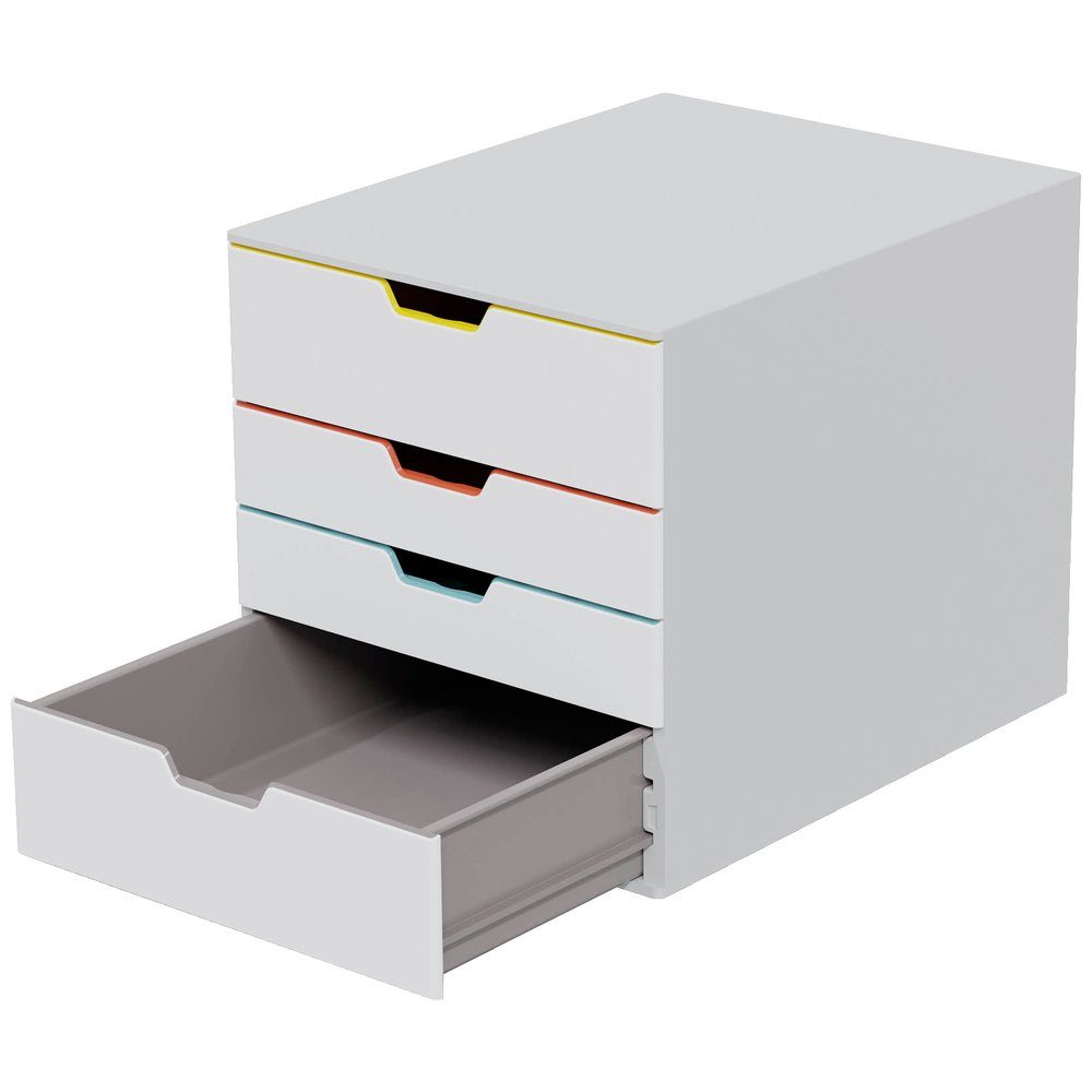 Thumbnail - DURABLE Schubladenbox Durable VARICOLOR MIX 4 - 7624 762427 Schubladenbox Grau DIN A4, DIN C
