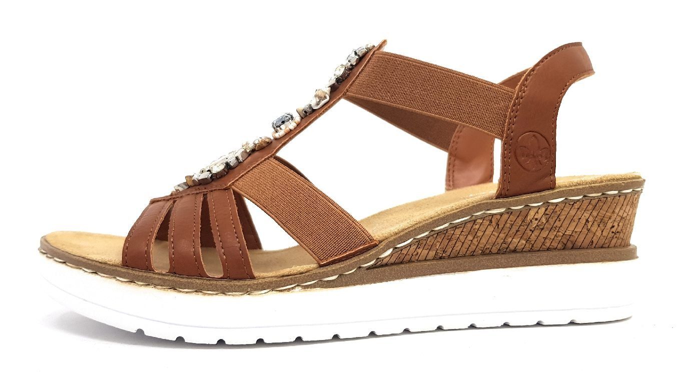 Rieker Sandalette Plateausandale günstig online kaufen