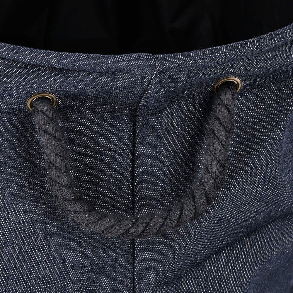 Zeller Present Wäschesack Denim (1 St), für Wäsche und Spielzeug – Bild 3 von 5