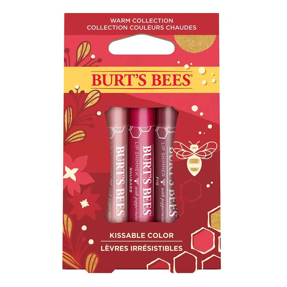 BURT'S BEES Lippenpflegestift Set - Kissable Color Holiday Gift