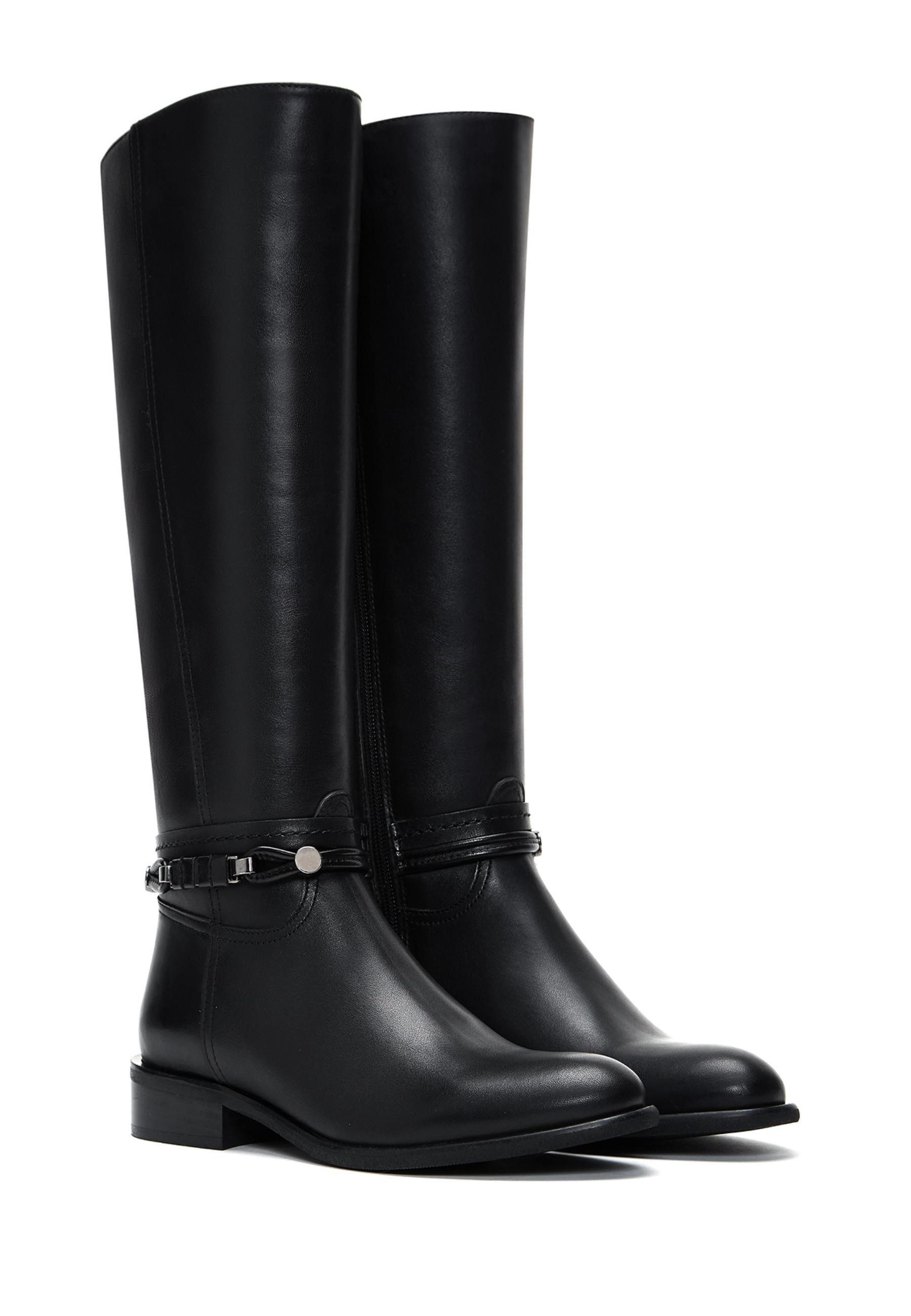 Derimod Lederstiefel Bootsschuh