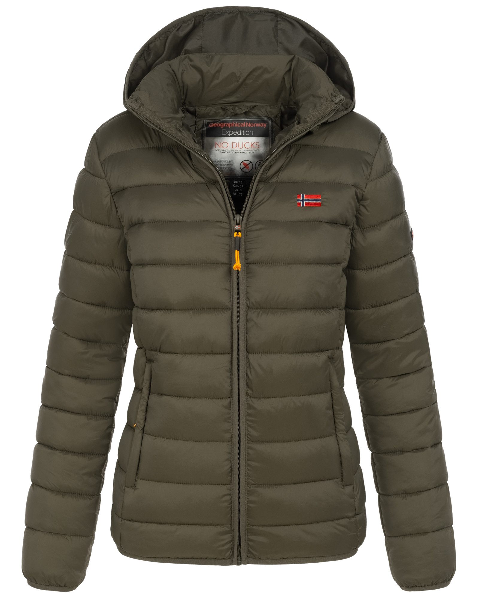 Geographical Norway Steppjacke Damen Herbst Winter Steppjacke Outdoor Überg günstig online kaufen