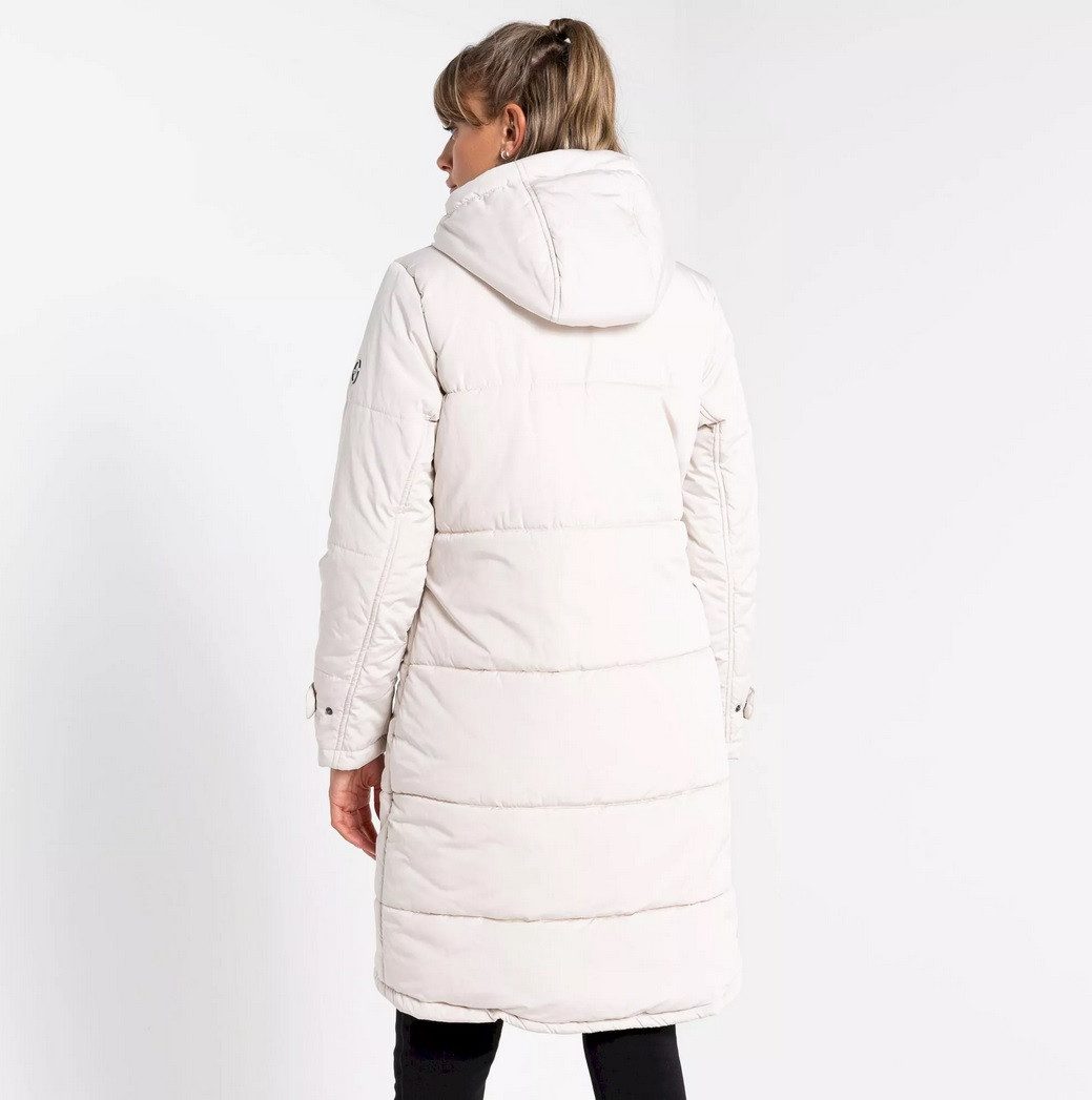 Dare2b Winterjacke Winter-Steppjacke Reputable II (wattierte Jacke, wasserdicht) weiss