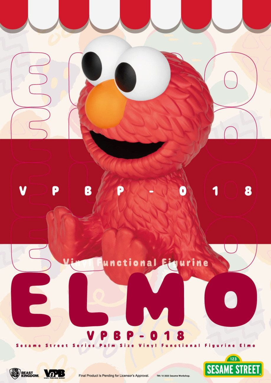 Beast Kingdom Toys Spardose Sesamstraße Piggy Vinyl Spardose Elmo 12 cm