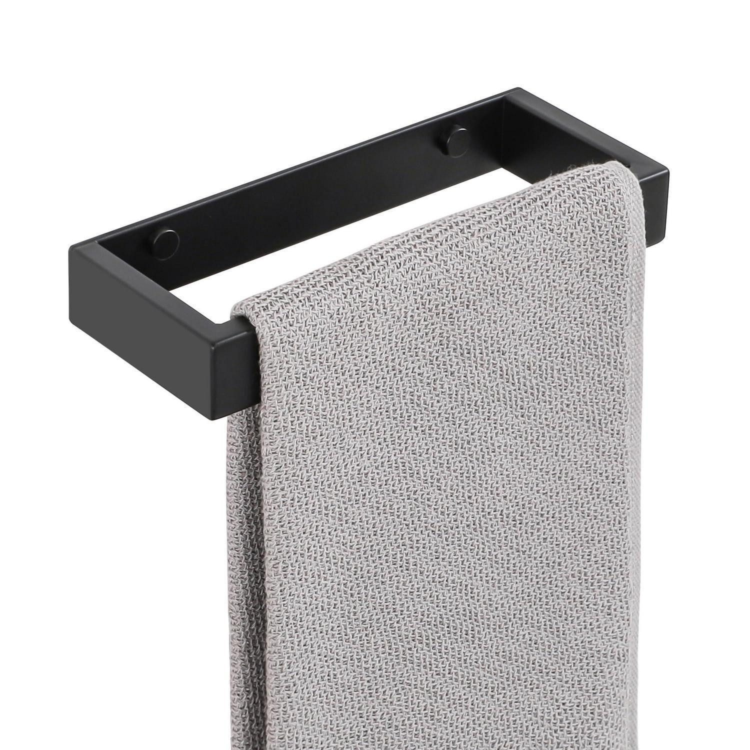 LuxusKollektion Handtuchring Handtuchhalter Wand Edelstahl 20cm