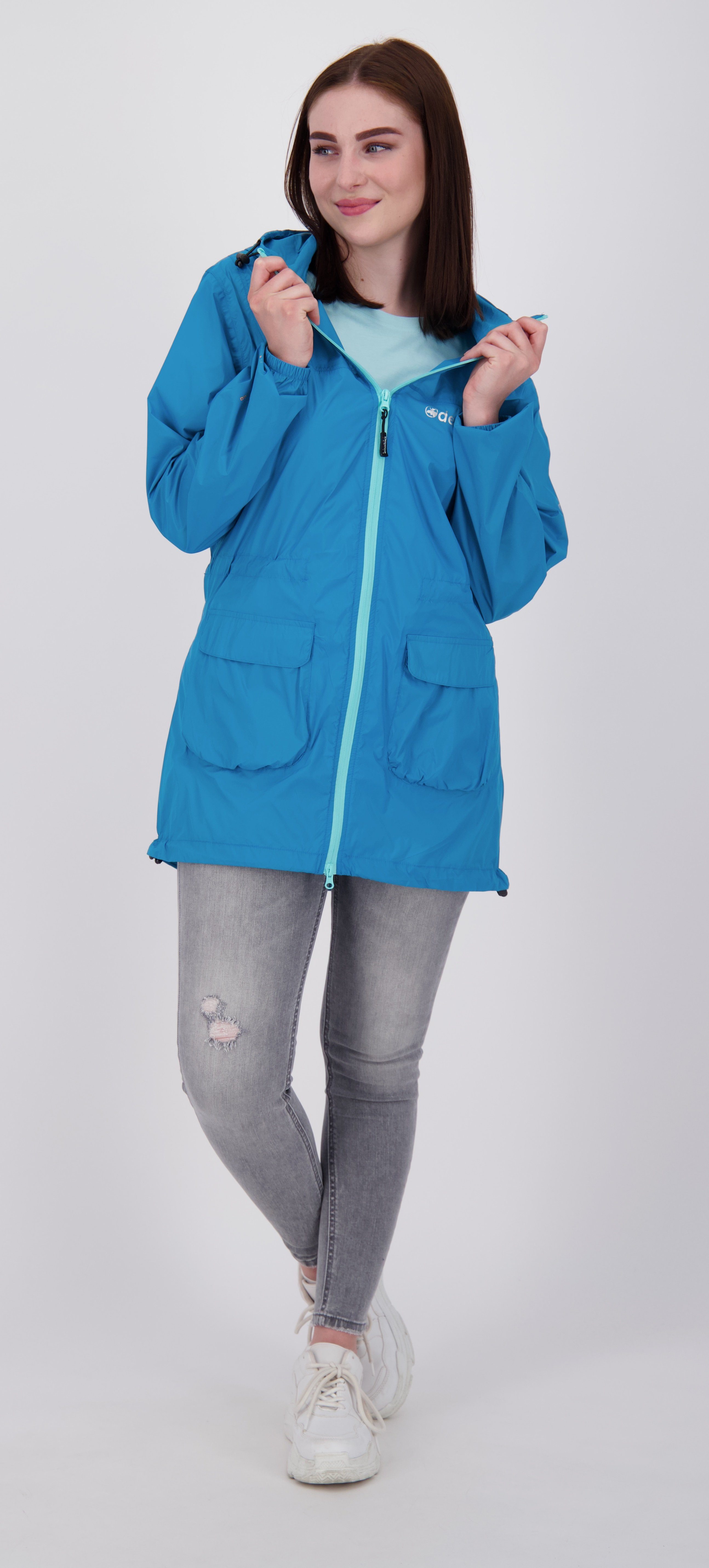 DEPROC Active Regenmantel ROBSON LONG WOMEN auch in Großen Größen erhältlich