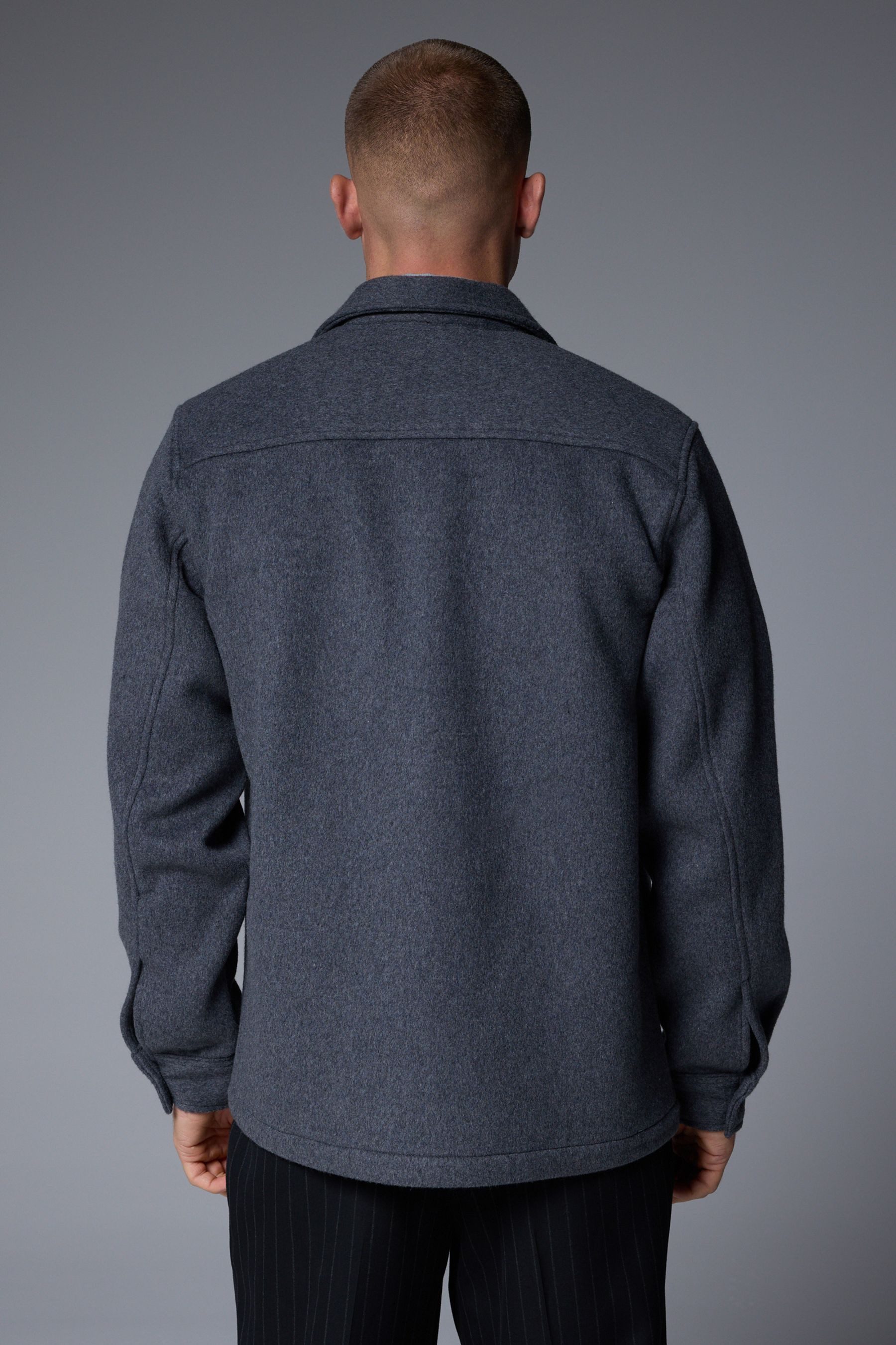 Next Hemdjacke Signature Hemdjacke aus Kaschmirgemisch günstig online kaufen