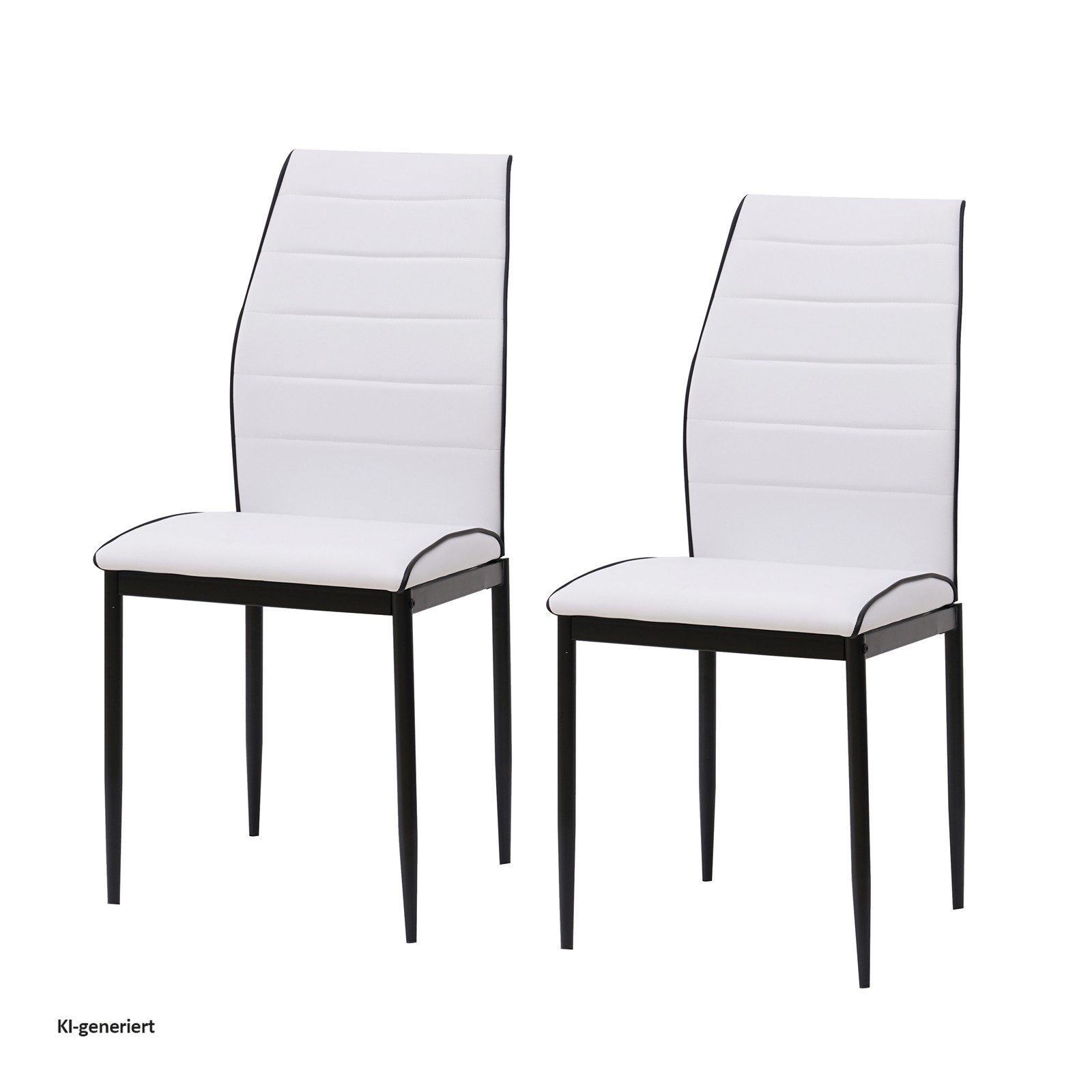 HTI-Living Esszimmerstuhl Stuhl Madison PU 2er-Set (Set, 2 St), Esszimmerstuhl Kunstleder