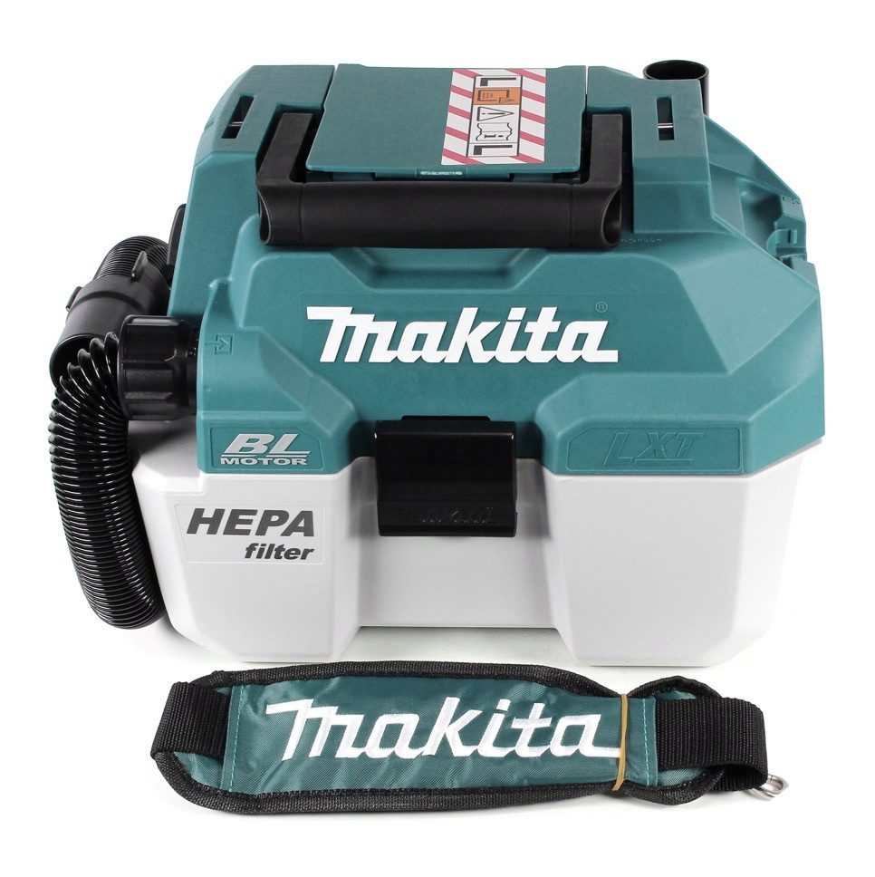 Makita Akku-Handstaubsauger DVC 750 LZX3 Akku Staubsauger 18 V 7,5 l Staubkl. L Brushless Solo