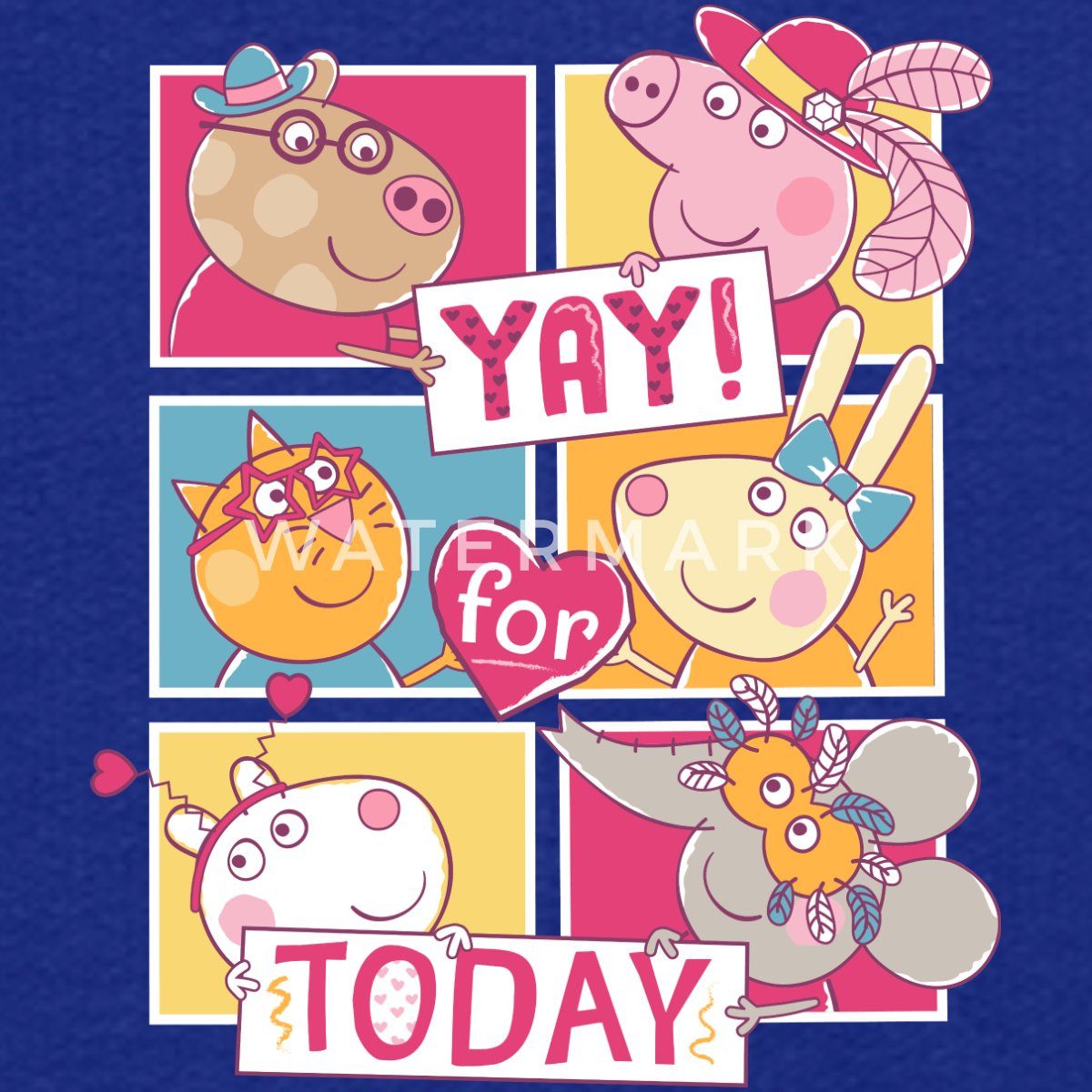 Spreadshirt Hoodie Peppa Wutz, Pedro, Molly, Luisa, Luzie & Emily Kinder Premium Hoodie (1-tlg)