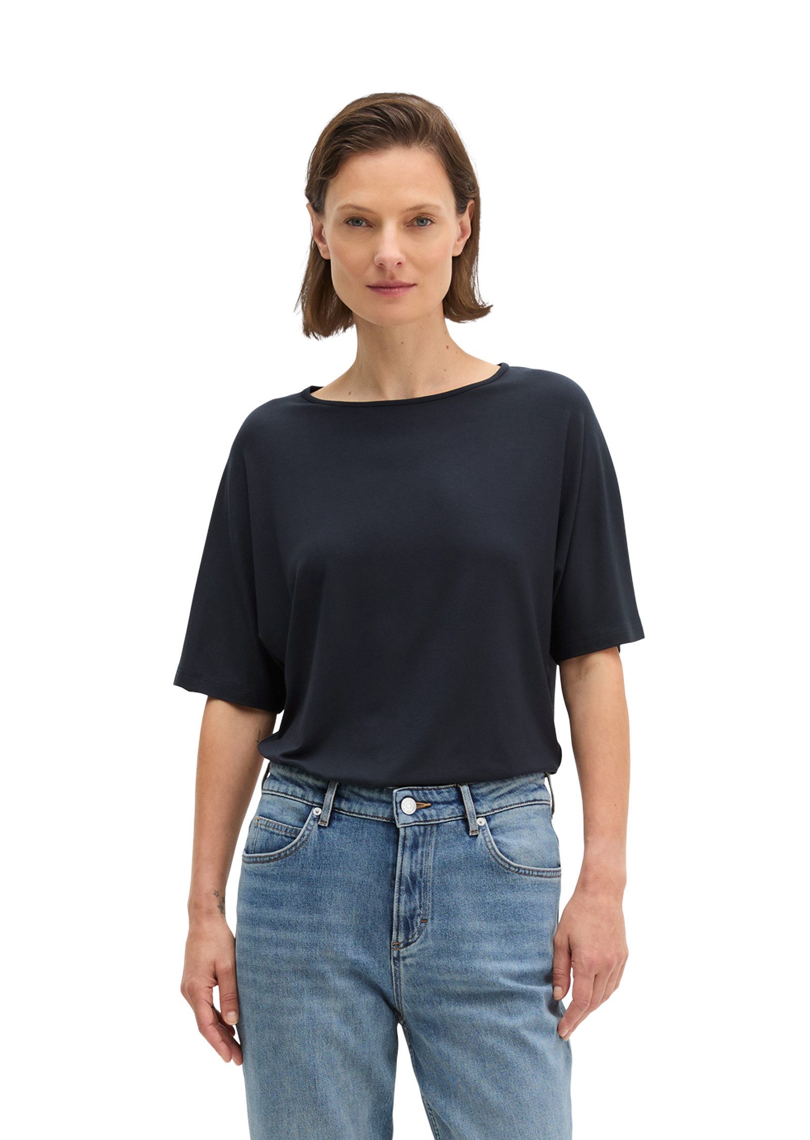 Marc O'Polo T-Shirt aus Viskose-Stretch-Jersey