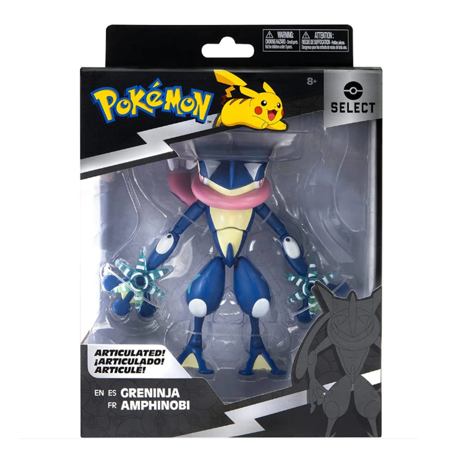 Jazwares Spielfigur PKW2409, Pokémon Articulated! Greninja