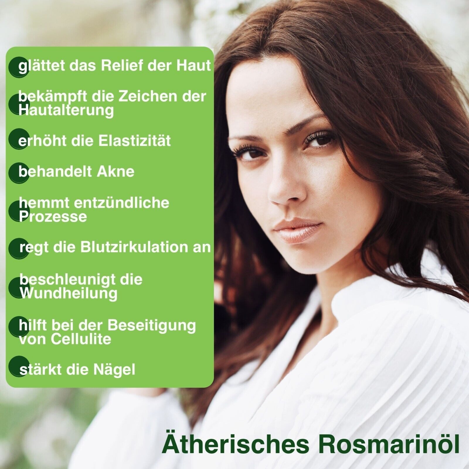 ALIVER Haaröl Rosmarinöl Ätherisches Haaröl Haarwachstum 60xML Bio Vegan Aliver, 1-tlg., Vegan