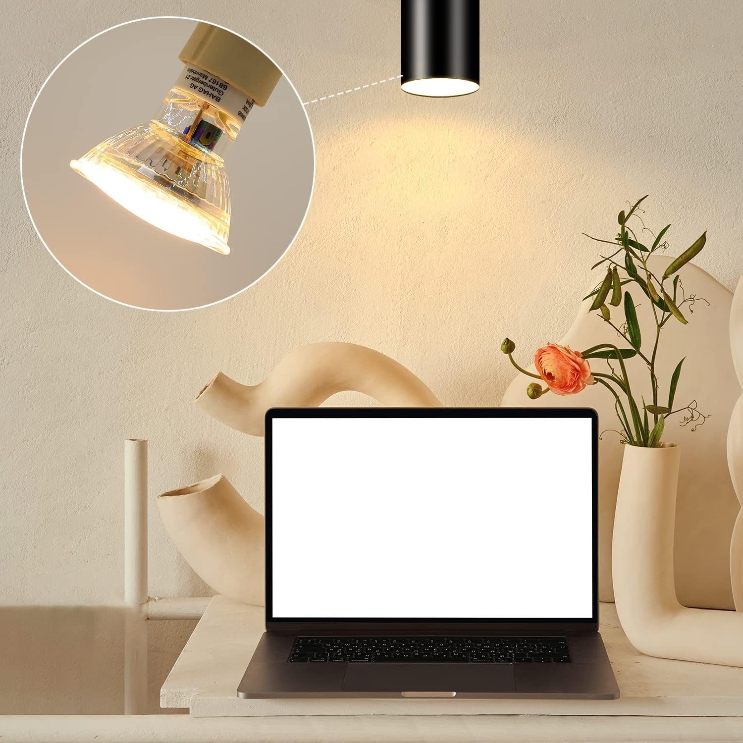 Nettlife LED-Leuchtmittel 10ER GU10 LED Leuchtmittel Warmweiß 4W 320LM, GU1 günstig online kaufen