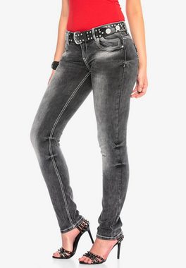 Cipo & Baxx Slim-fit-Jeans im modernen Slim-Fit-Schnitt