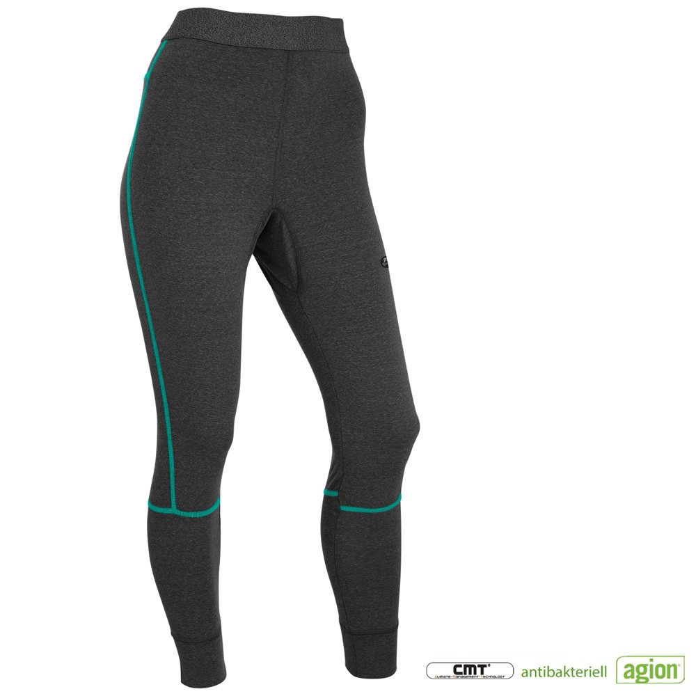Leggings Maul - Eskimo Eva II Damen Funktionshose lange Unterhose, schwarz
