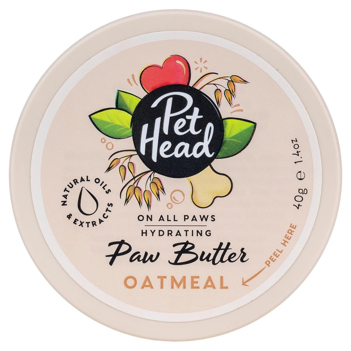 Pet Head Fellbürste Pfotenbalsam Paw Butter Oatmeal 60 ml