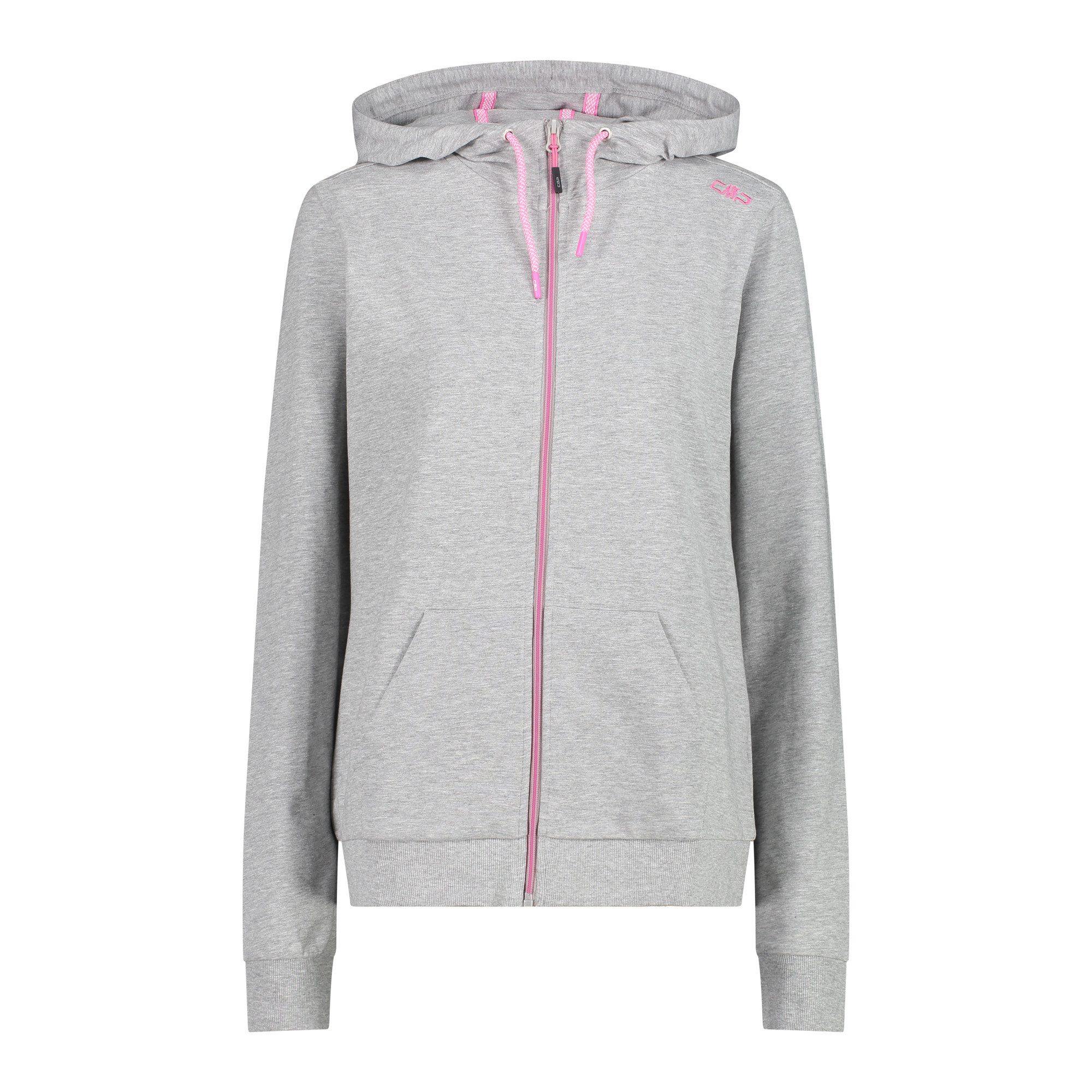 Sweatjacke CMP Damen Kapuzenjacken WOMAN JACKET FIX HOOD 32D8016M