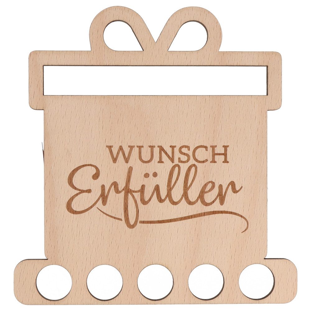 Spruchreif® Spardose Geldgeschenk aus Holz, Gutscheinverpackung, Neutrale Geschenkidee – Bild 3 von 3